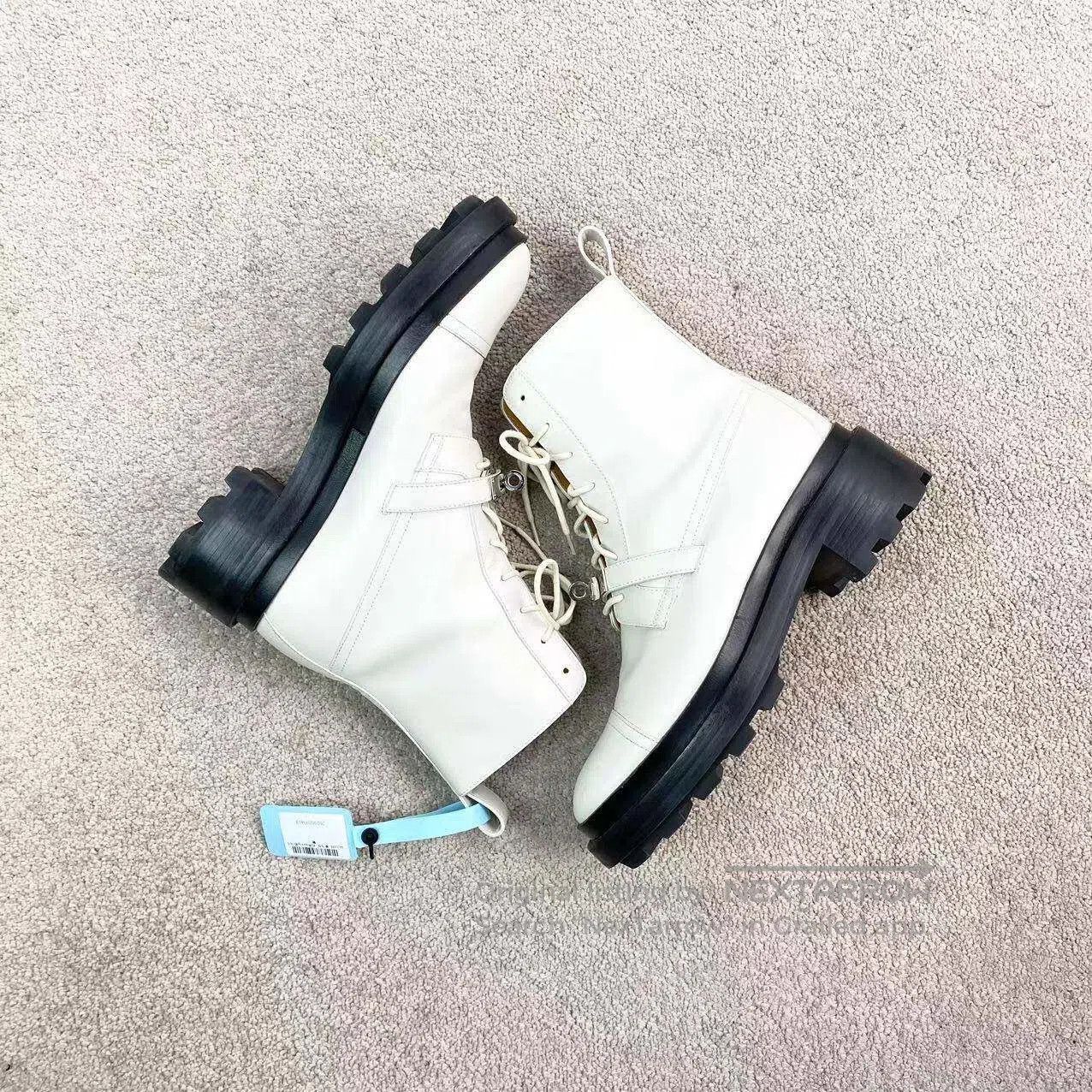 Hermes Hermes Kelly buckled Martin's boots| Size US 7 / IT 37 - 3 Thumbnail