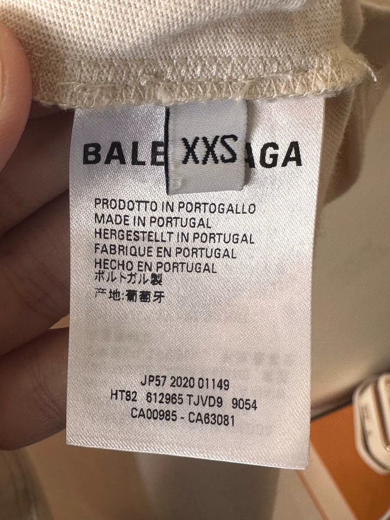 Balenciaga Balenciaga Off-white logo short sleeve 2502-Nextarrow Size US XXS / EU 40 - 4 Thumbnail