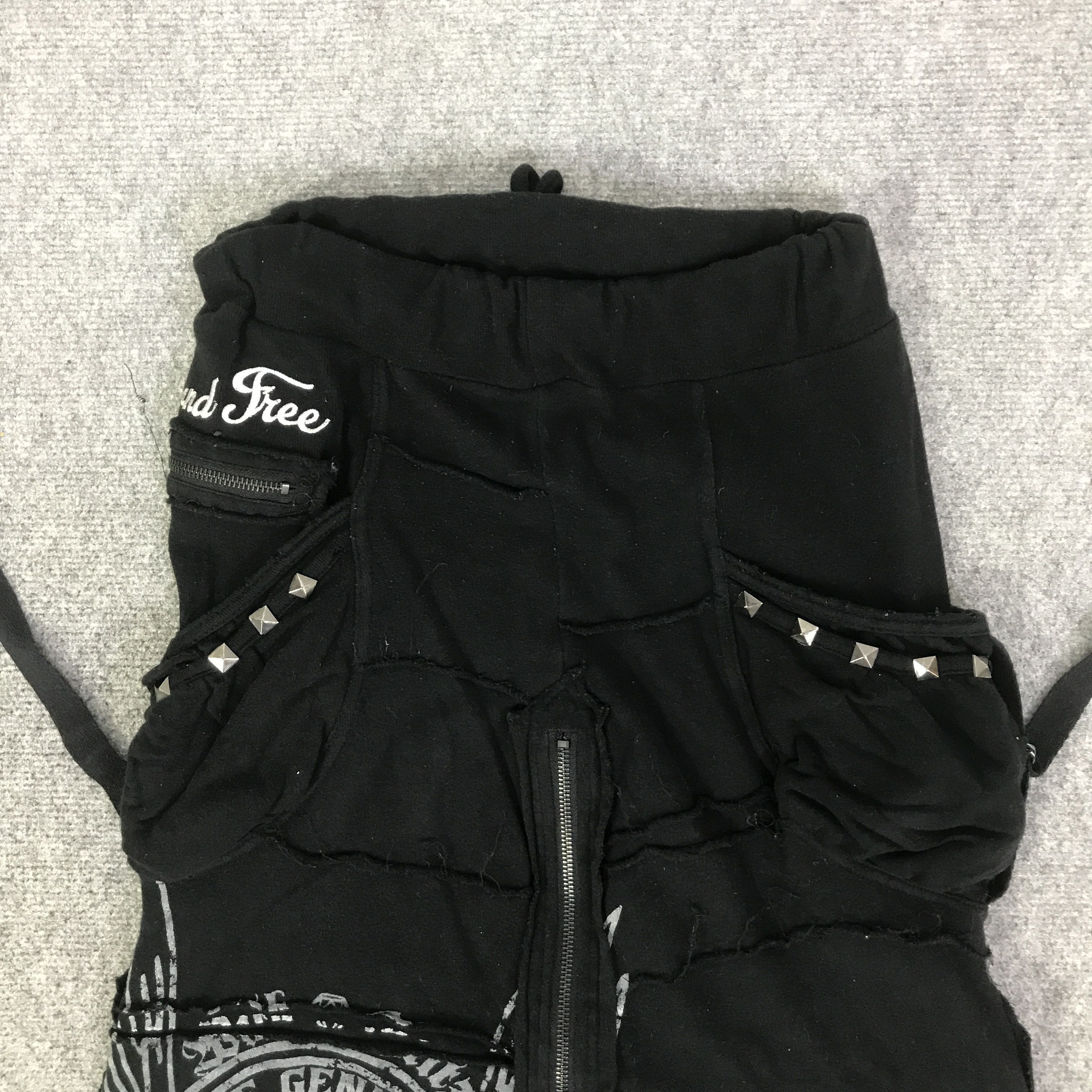 Japanese Brand PUNK SKIRT BLACK JAPANESE BRAND MEXI SKIRT K130B6 Size 28" / US 6 / IT 42 - 5 Thumbnail