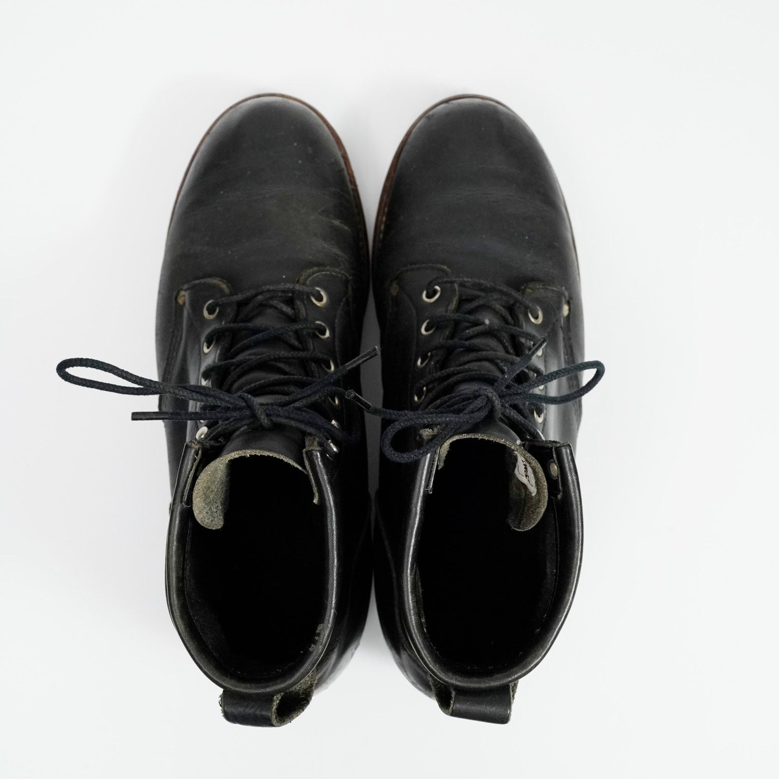 Chippewa Vintage Chippewa Black Leather Logger Work Boots USA 10.5 Size US 10.5 / EU 43-44 - 10 Thumbnail