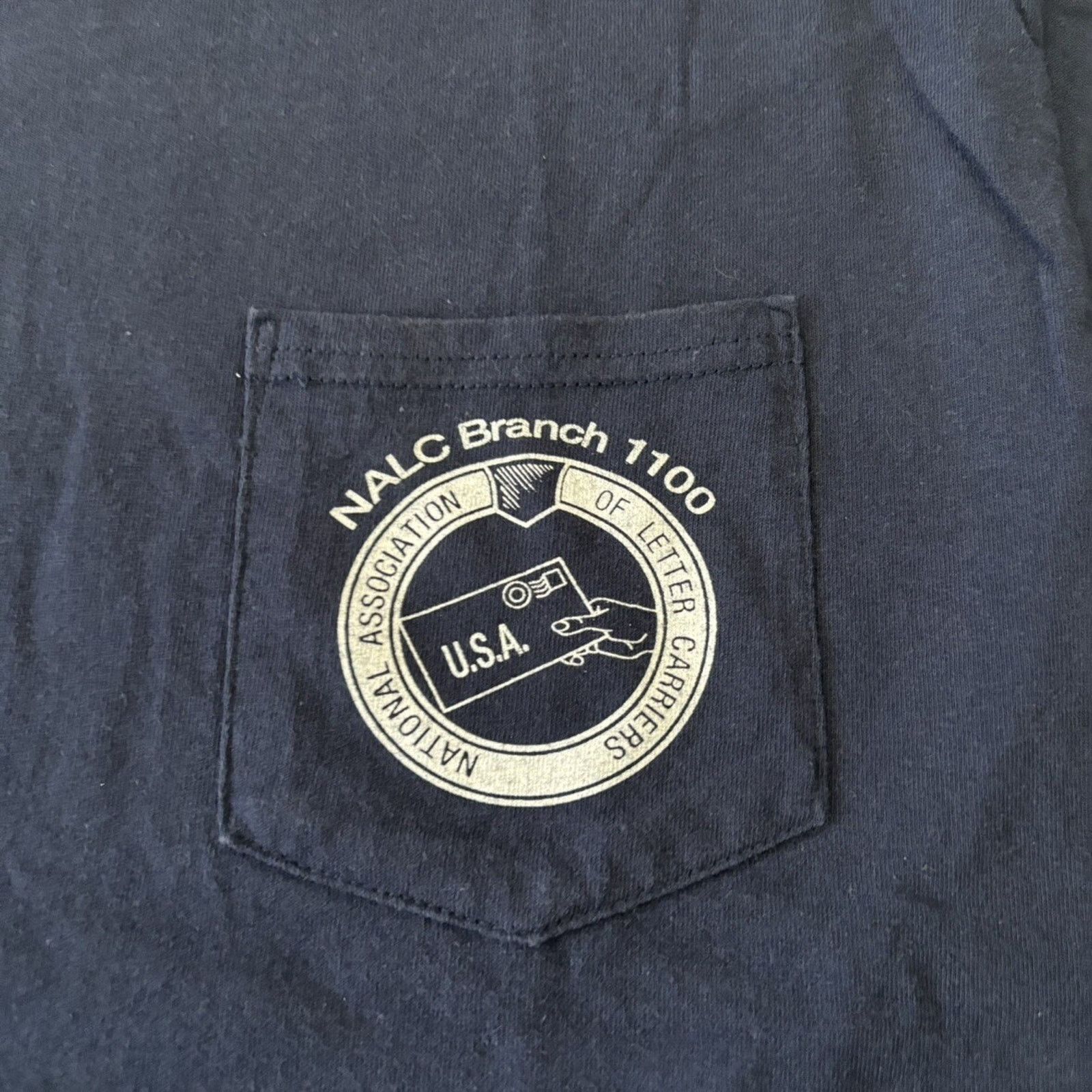 Gildan Jeff Keane Food Drive Men’s Medium Tan Cotton Pocket Tee Size US M / EU 48-50 / 2 - 5 Thumbnail