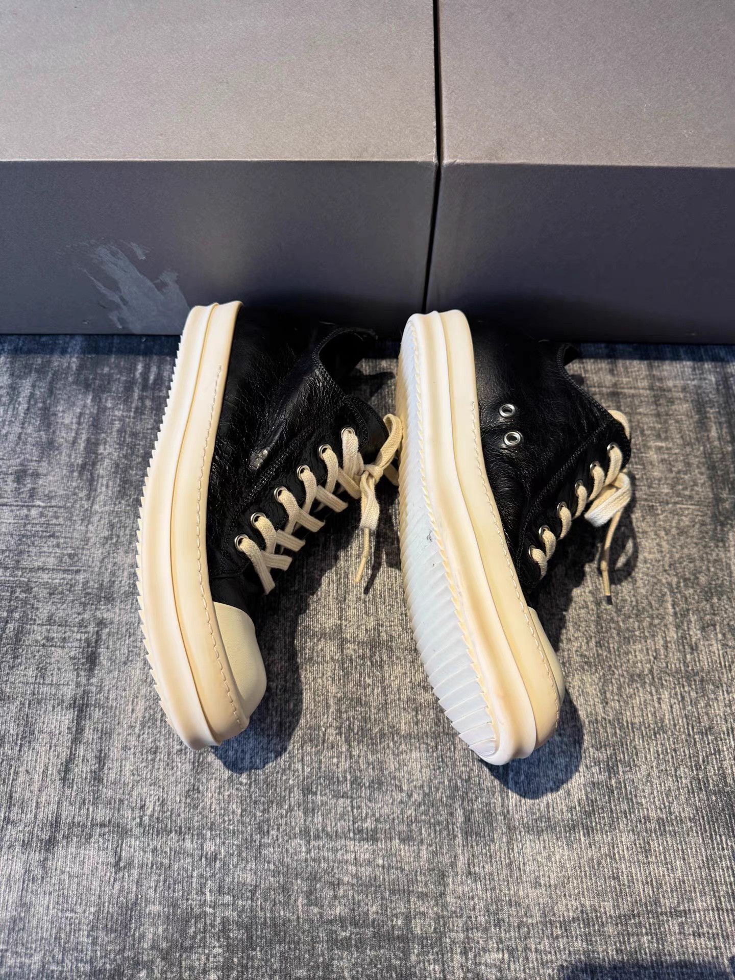 Rick Owens Rick Owens Mainline Low-Top Big Converse Size US 9 / IT 39 - 6 Thumbnail