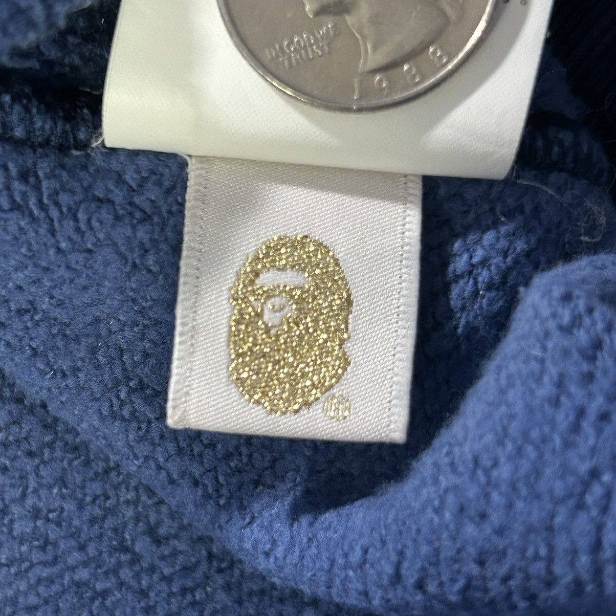 Bape BAPE Blue Camo Sweatshirt Size US M / EU 48-50 / 2 - 7 Thumbnail