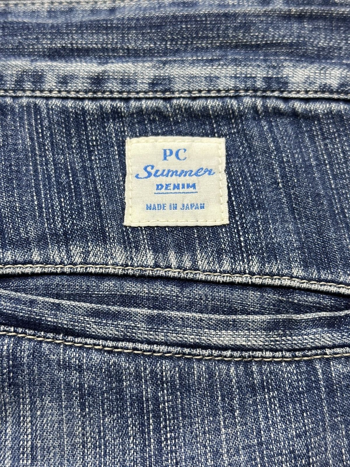 Porter Classic Vintage Porter Classic Steinbeck Denim Size US 33 - 8 Thumbnail