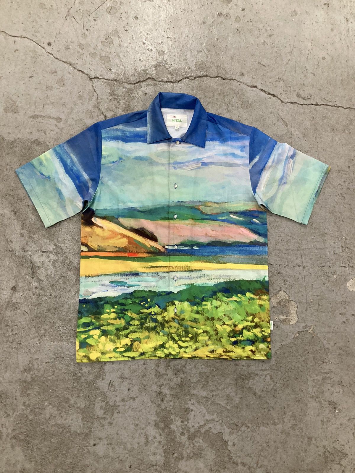 YITAI Yatai Los Angeles Designer Malibu Canyon Tencel Shirt Size M Size US M / EU 48-50 / 2 - 1 Thumbnail