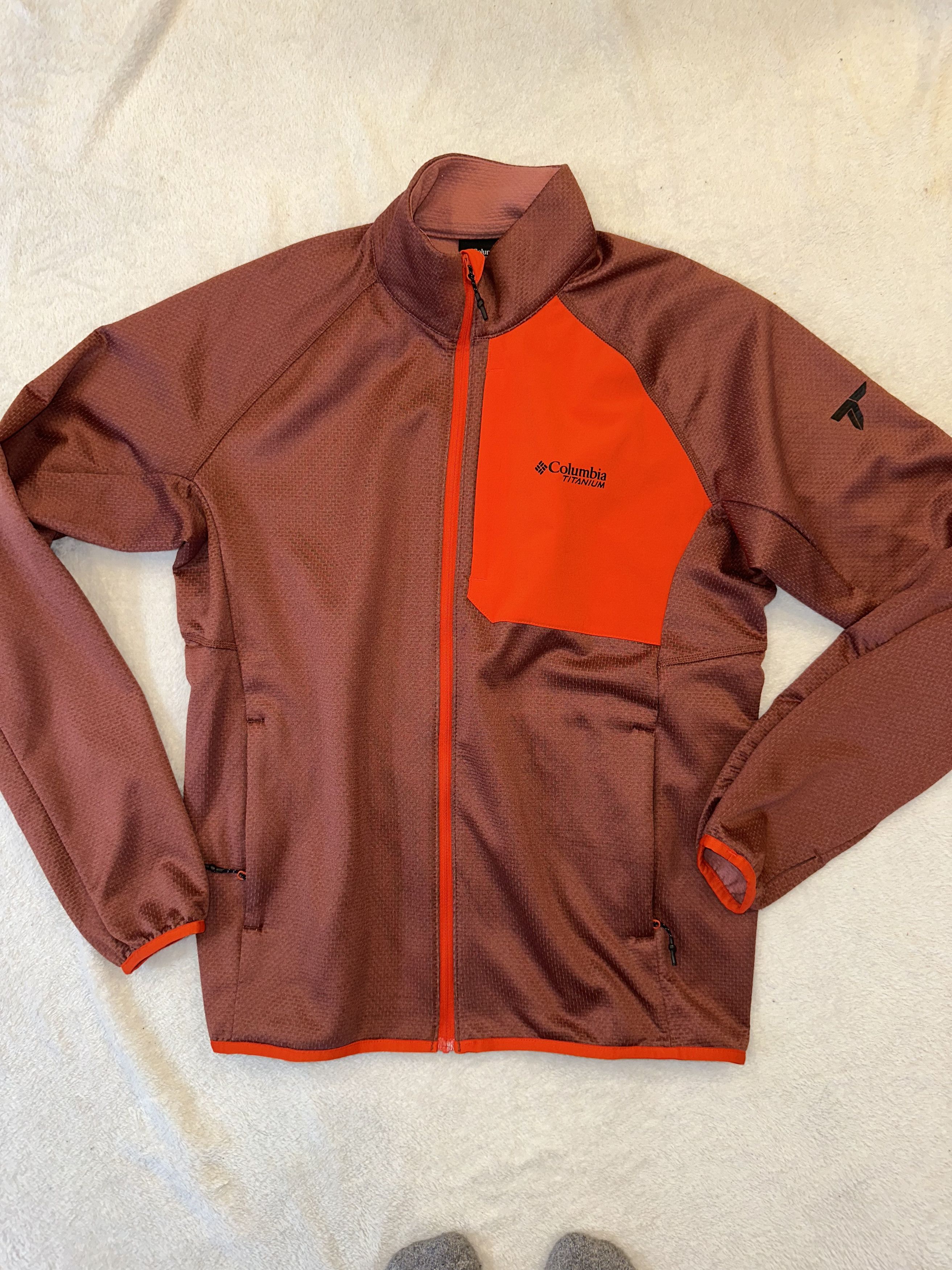 Columbia Men's Triple Canyon Grid Fleece II Full Zip Jacket - Size US M / EU 48-50 / 2 - 1 Thumbnail