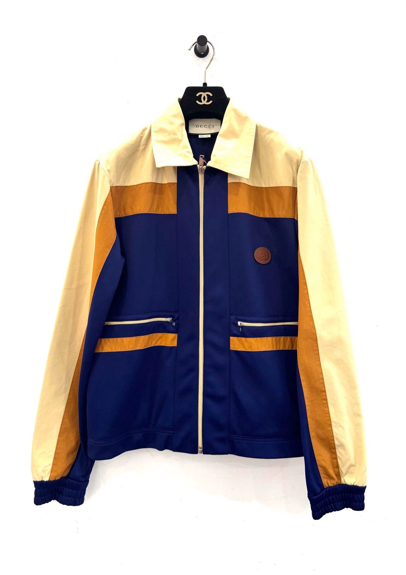 Gucci Gucci men's three-tone printed logo casual jacket Size US S / EU 44-46 / 1 - 1 Thumbnail