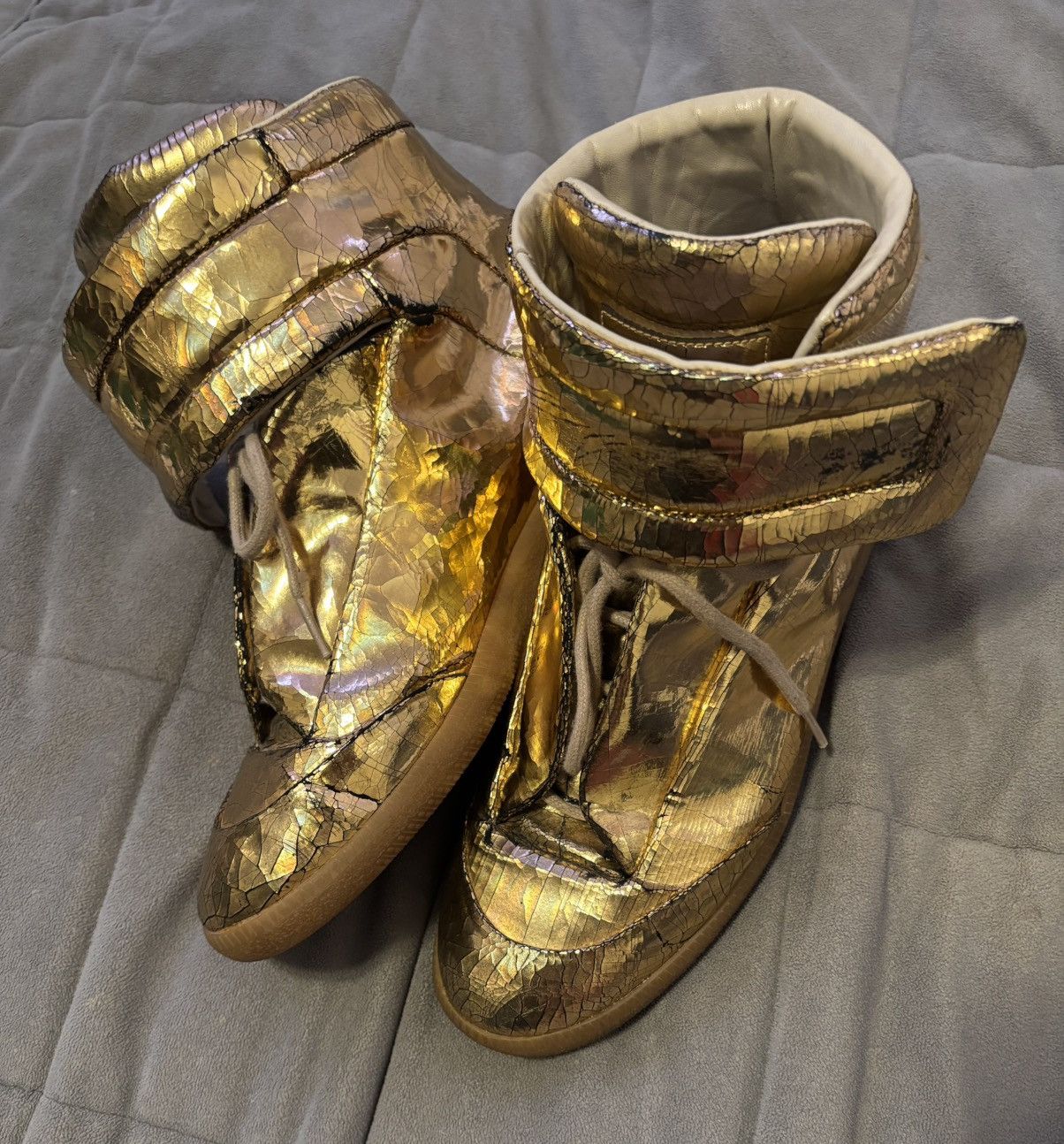 Maison Margiela Future High Top OG Baby Calf Fur size 43