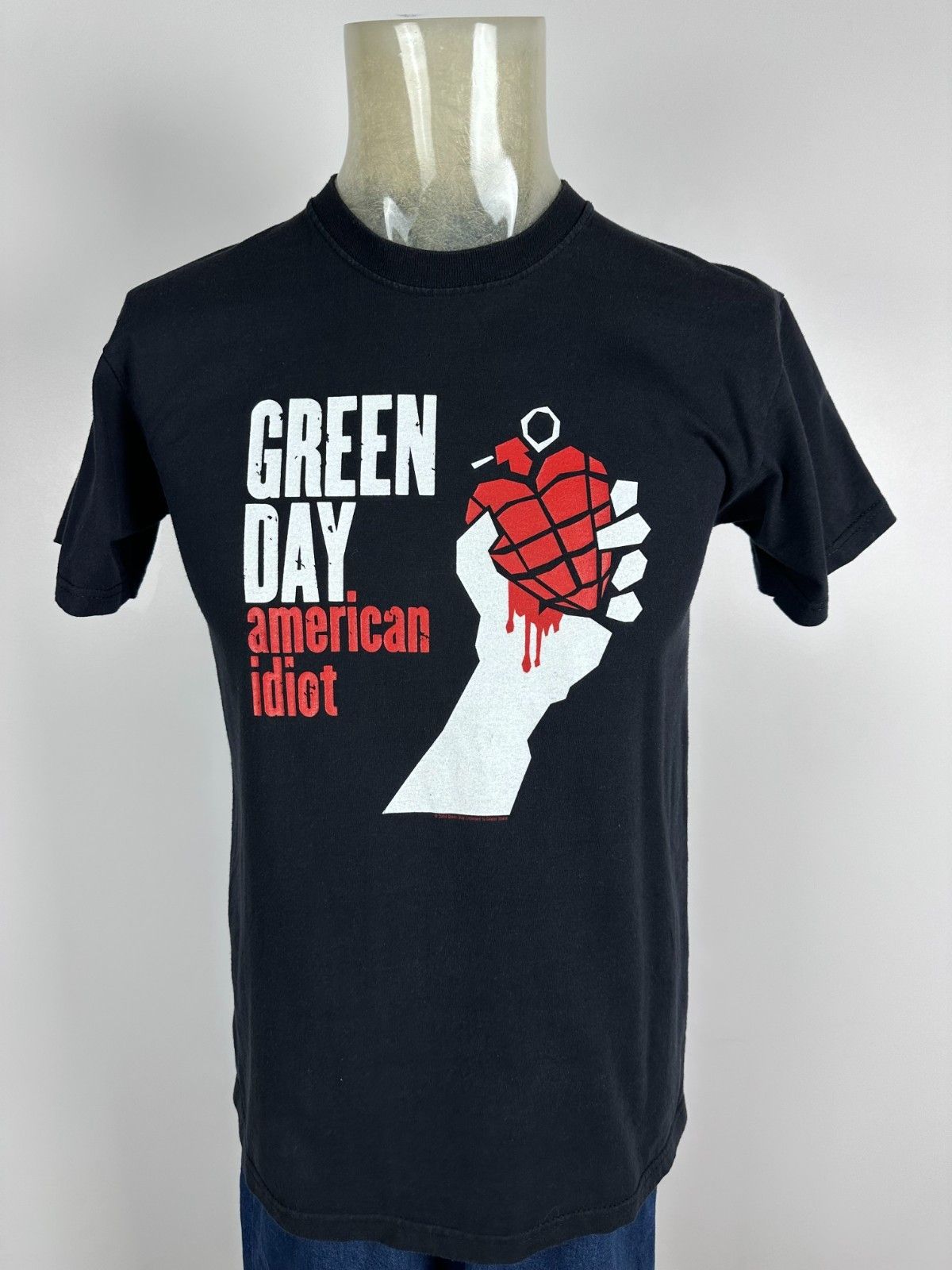Fruit Of The Loom Vintage Green Day American Idiot 2004 T-shirt Black Size US S / EU 44-46 / 1 - 1 Thumbnail