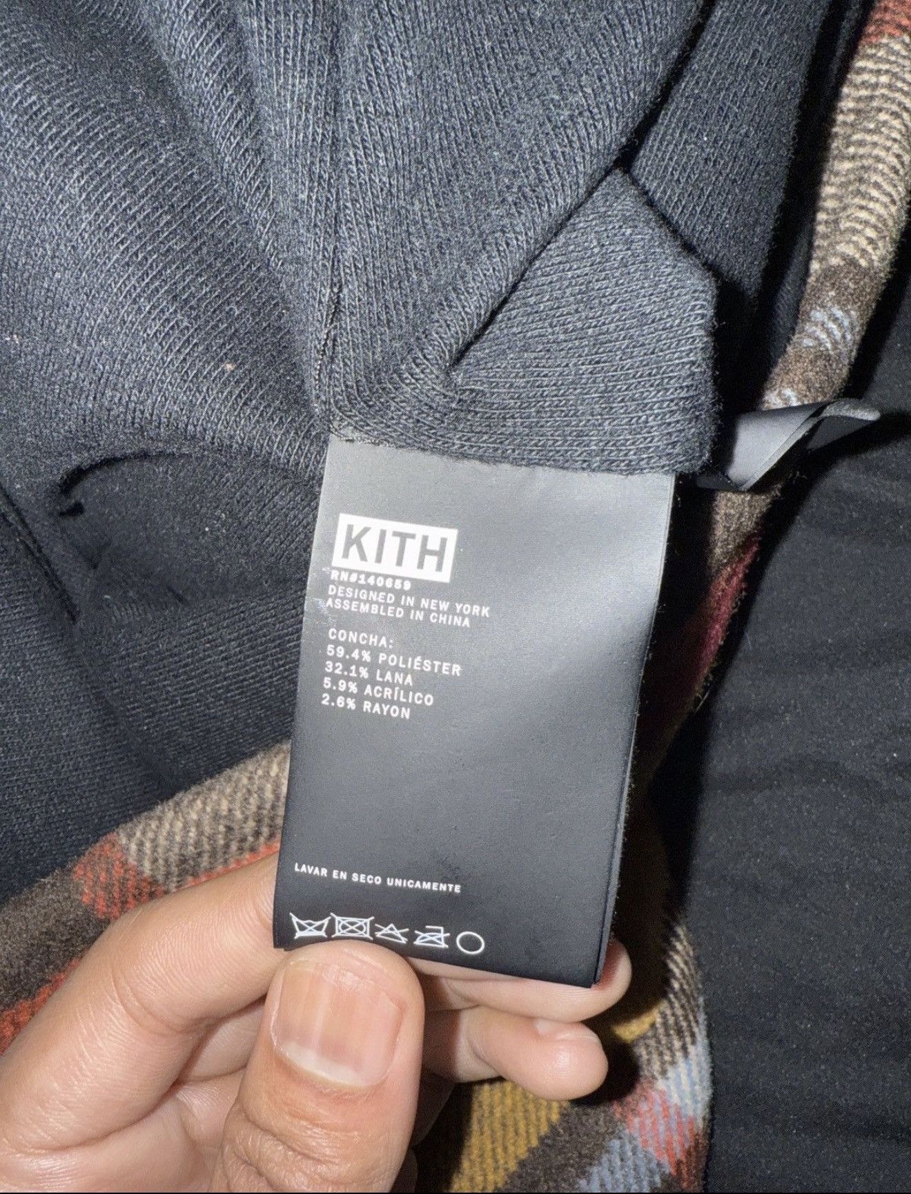 Kith Kith Harrison Wool Plaid Flannel Pullover Hoodie Size US S / EU 44-46 / 1 - 5 Thumbnail
