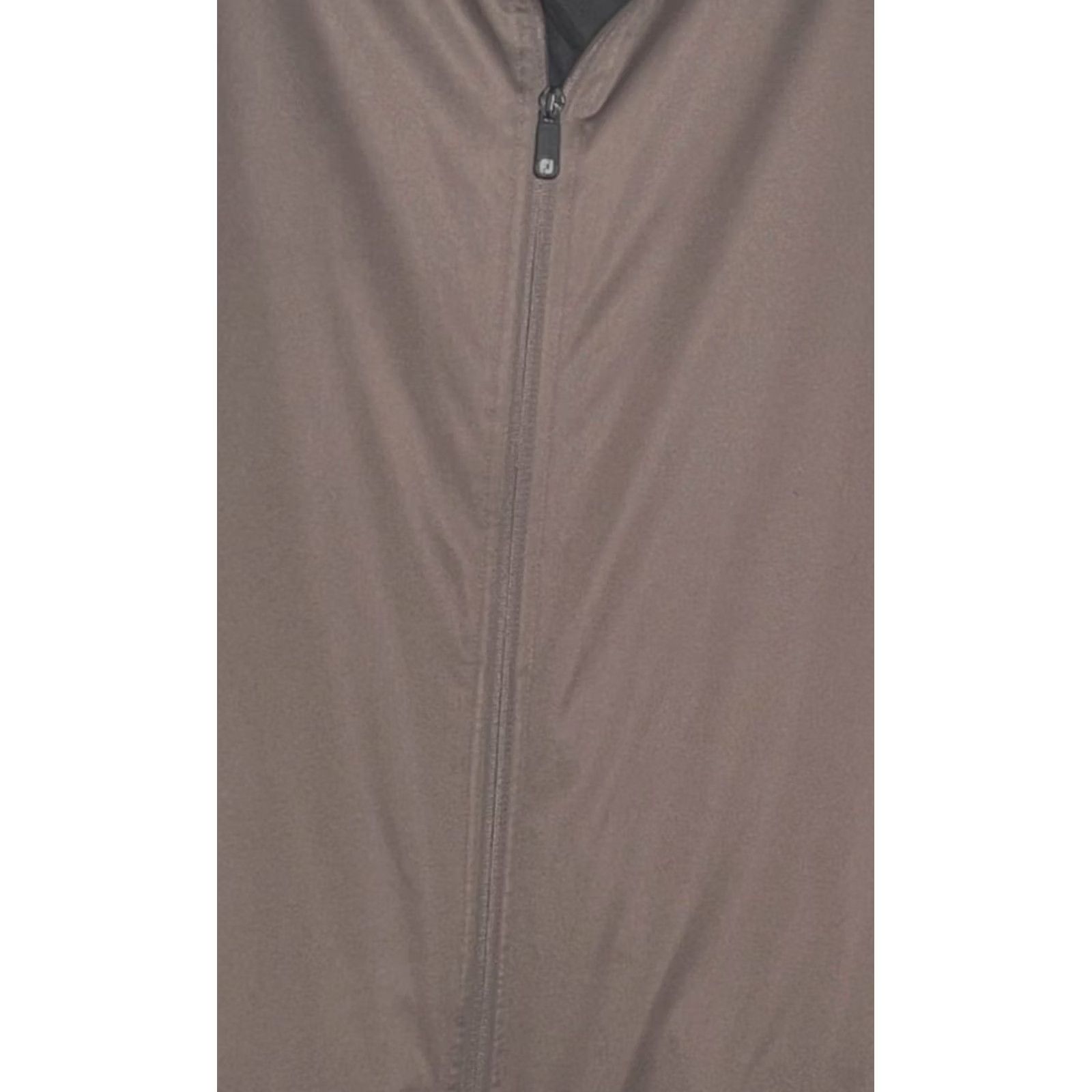 Footjoy FootJoy Golf Full Zip Jacket Men's Large Brown Lightweight Lined Pockets Size US L / EU 52-54 / 3 - 3 Thumbnail