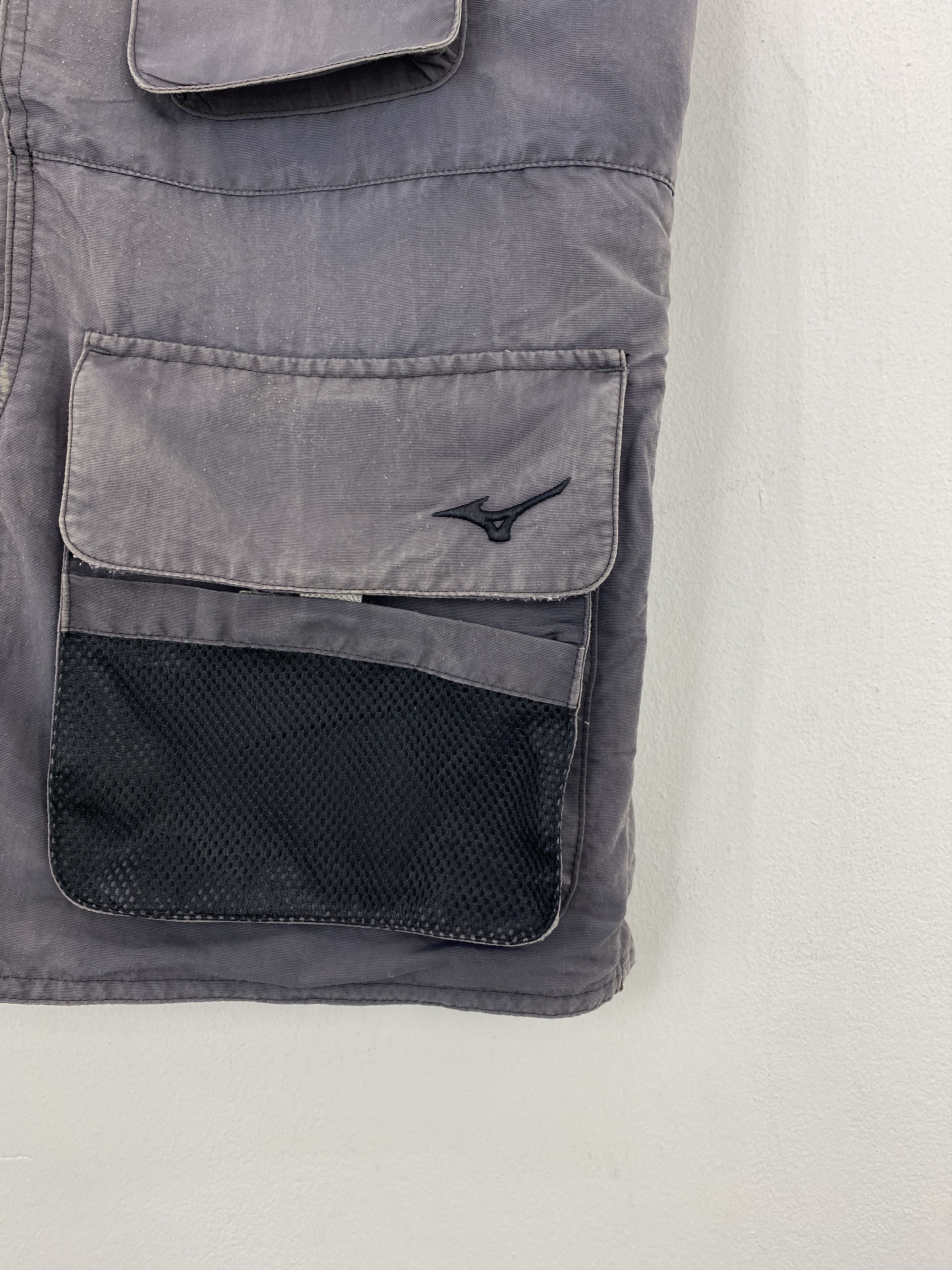 Japanese Brand Vintage Mizuno Outdoor Multi Pocket Tactical Vest J1839 Size US XL / EU 56 / 4 - 8 Thumbnail
