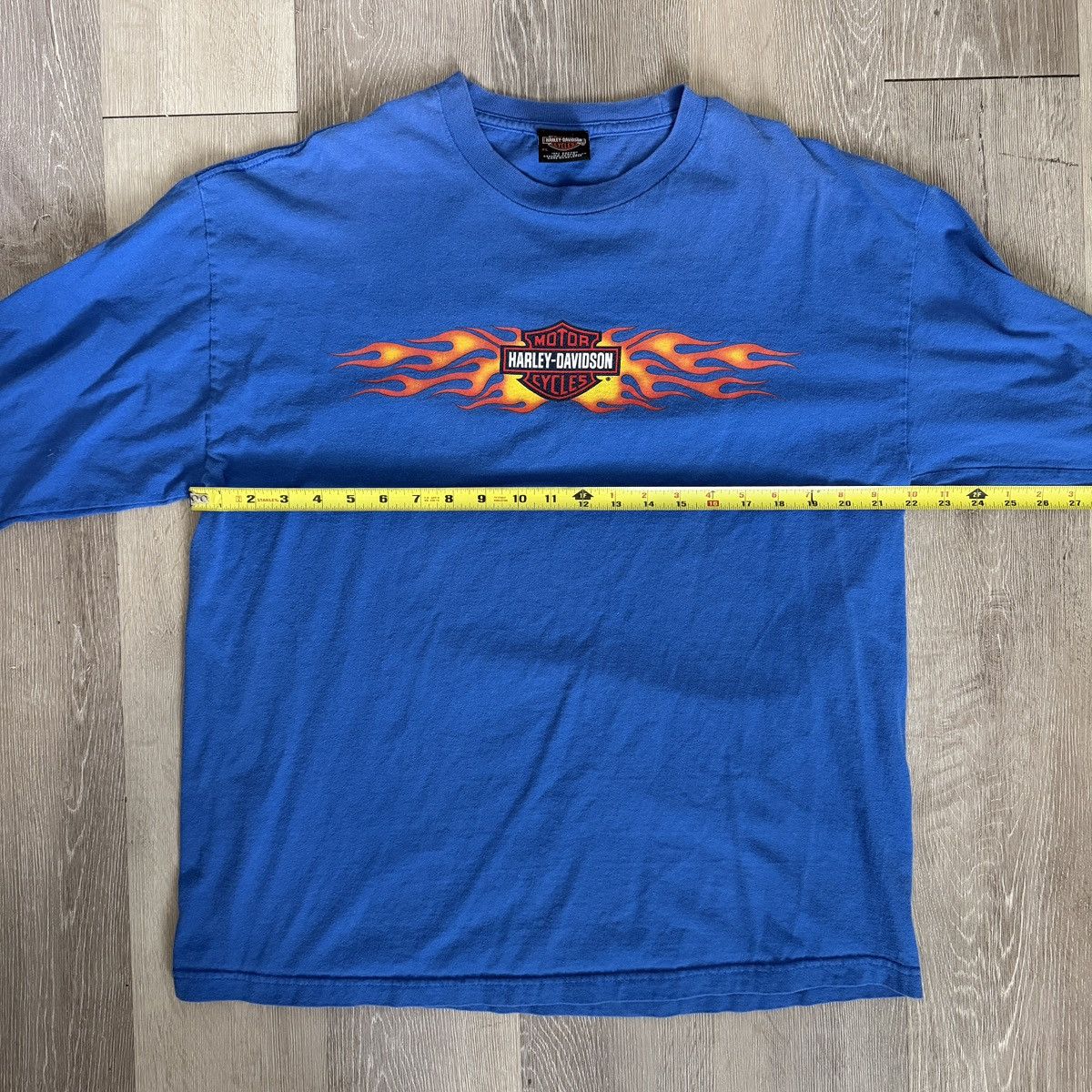 Vintage Vintage Harley Davidson Flame Sleeve Logo Long-Sleeve Tee Size US XL / EU 56 / 4 - 7 Thumbnail