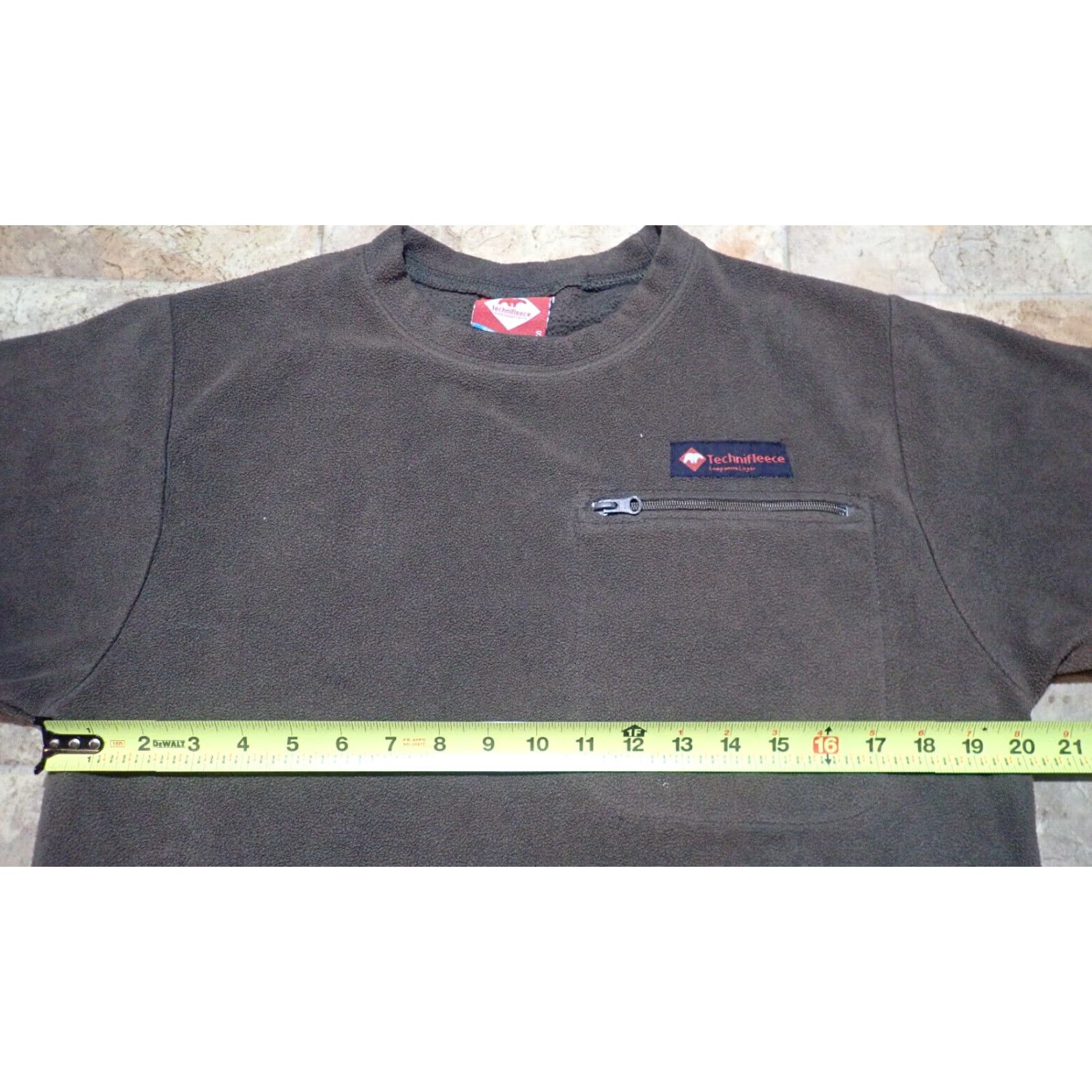 CO Betacraft Betacraft Co Technifleece Pullover Shirt Brown Brown Fleece Polyester 40 40 in Short Sleeve Size S Regular Men Zip Pocket Outdoor Size US S / EU 44-46 / 1 - 7 Thumbnail
