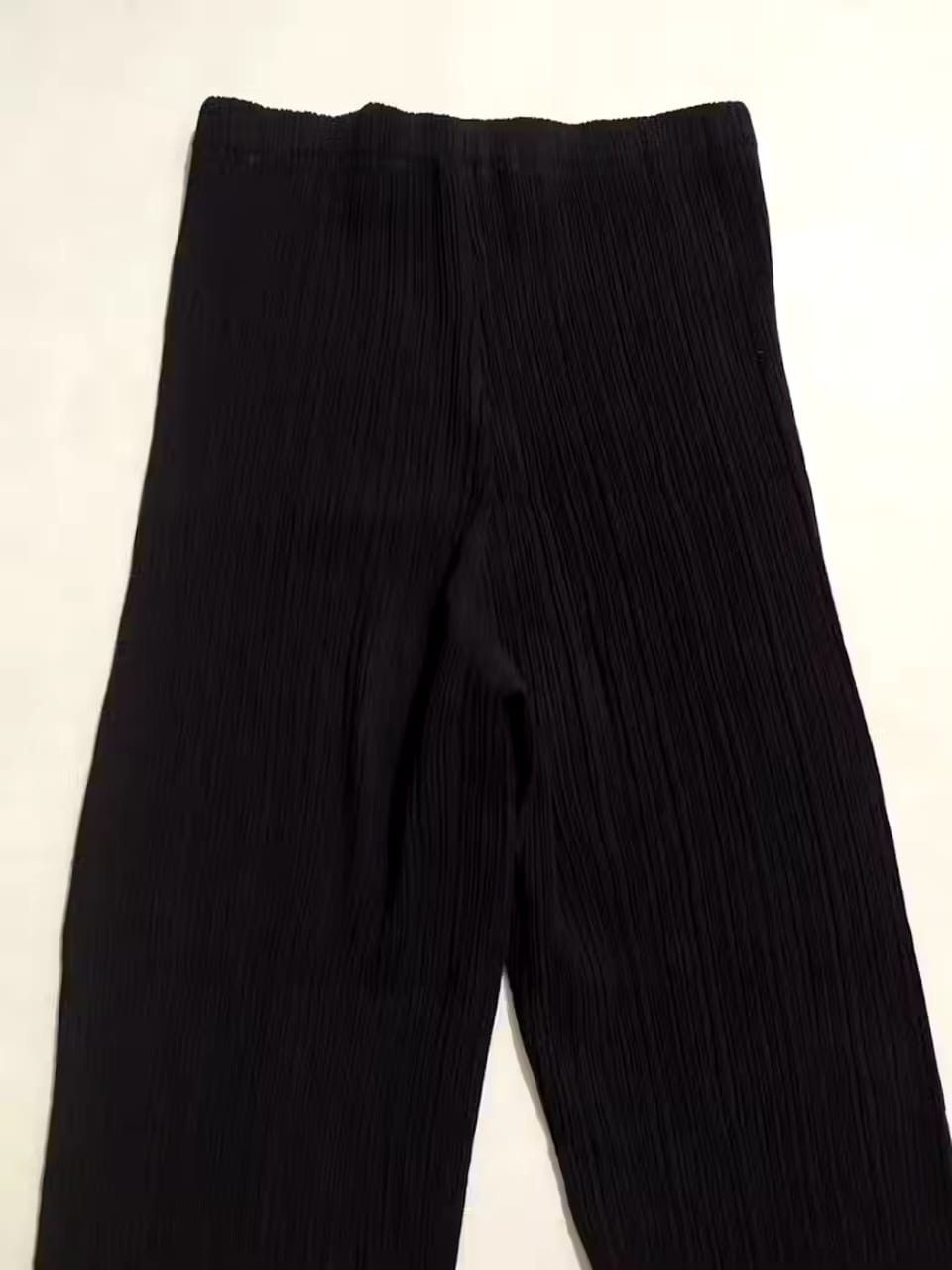 Issey Miyake Issey Miyake Pleats Please Pants Stretch Hairy Hem Size 29" - 9 Thumbnail