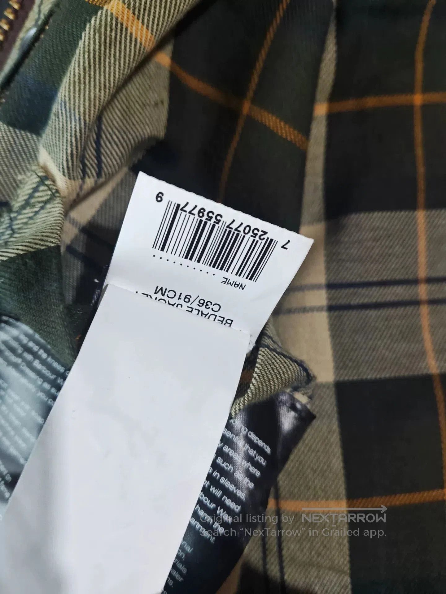 Barbour Barbour Bedale Waxed Jacket. Size US M / EU 48-50 / 2 - 7 Thumbnail