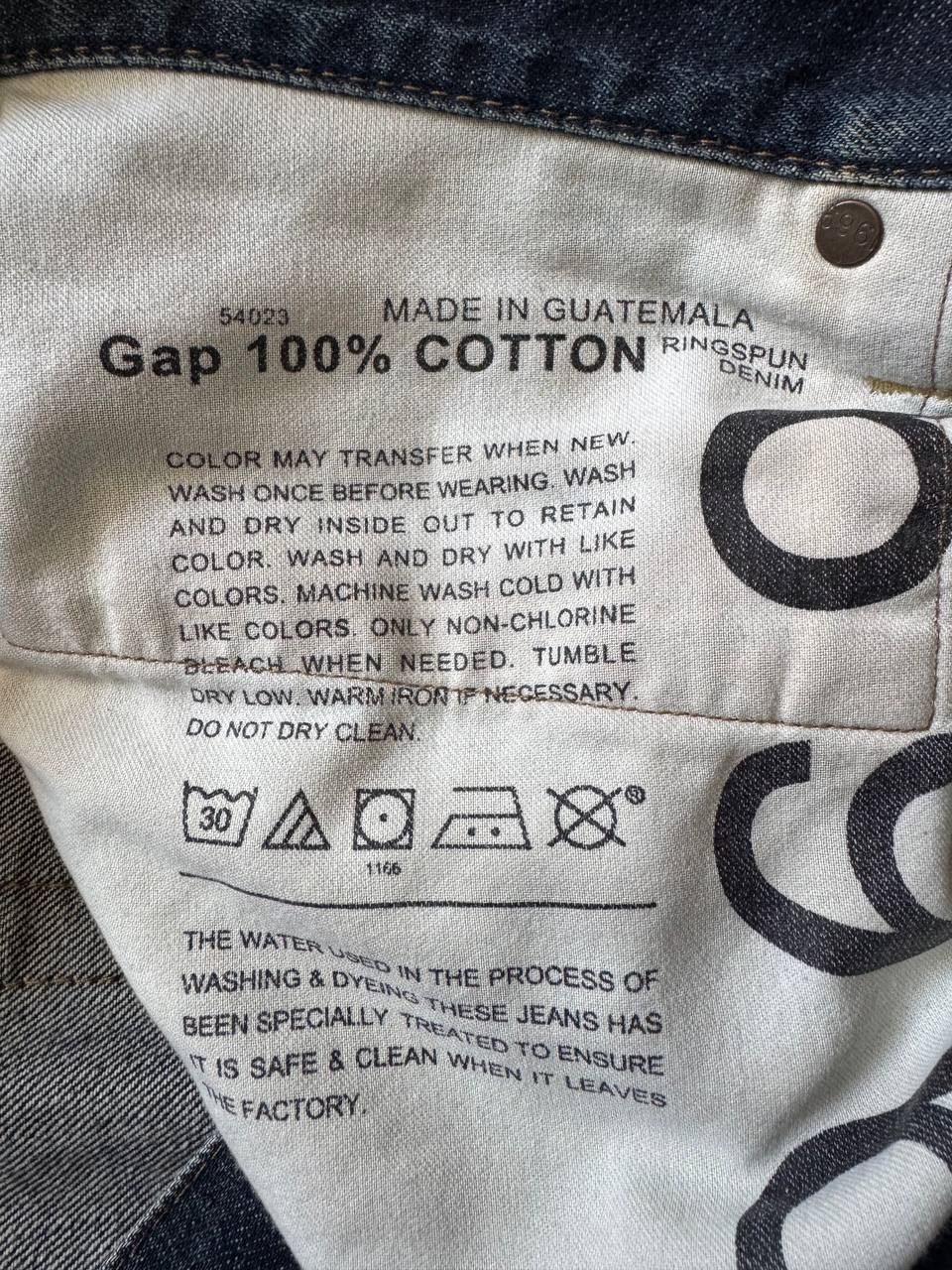Gap Gap 1969 Distressed Washed Denim Jeans 33x32 Size US 34 / EU 50 - 9 Thumbnail