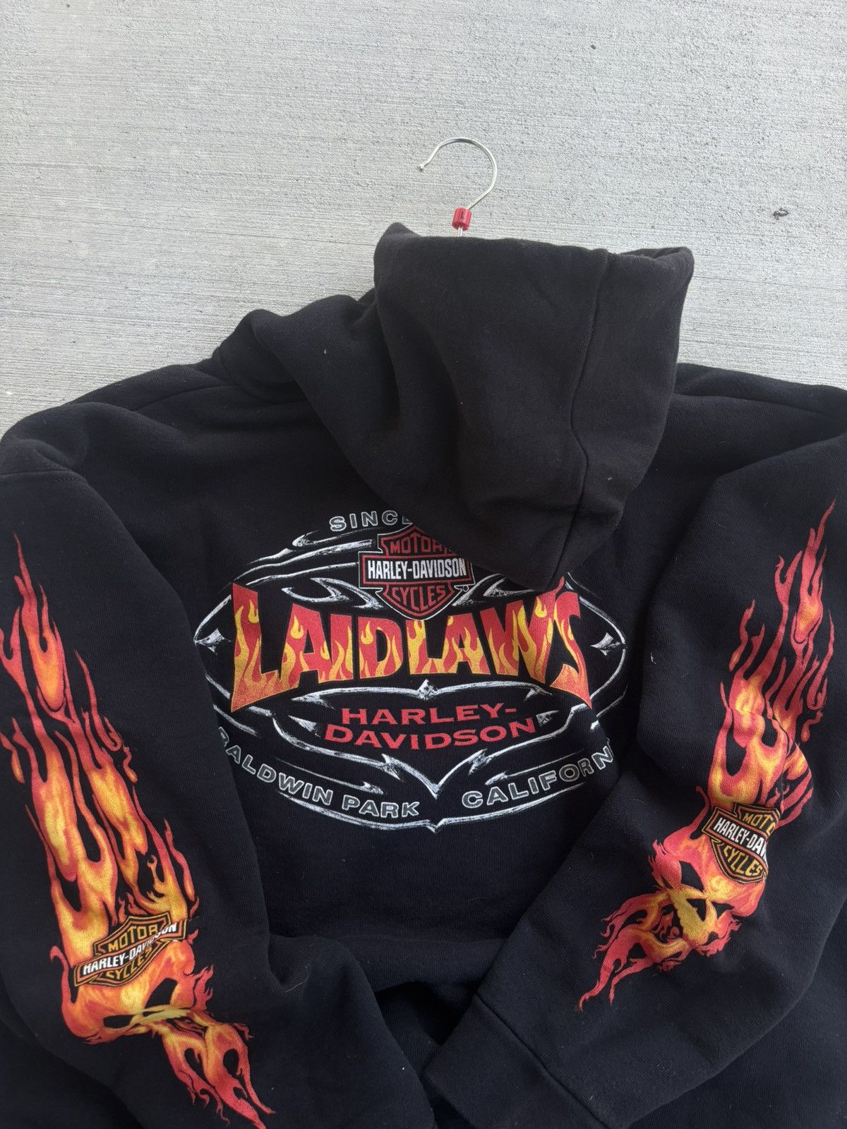 Harley Davidson Harley Quad flame Size US L / EU 52-54 / 3 - 6 Thumbnail