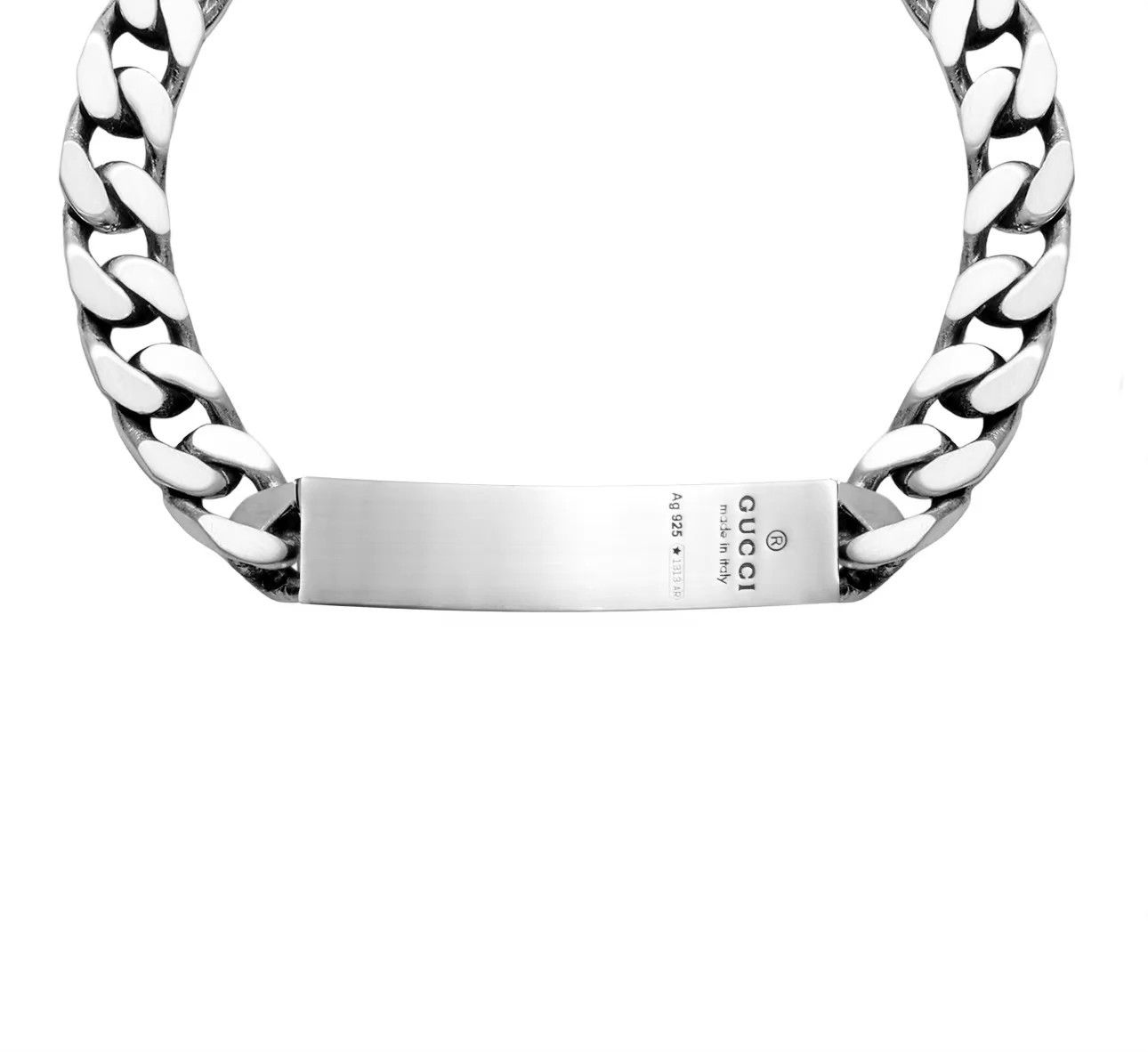 Gucci GUCCI Ghost Skull Cuban Chain 925 Silver Unisex Size ONE SIZE - 3 Thumbnail