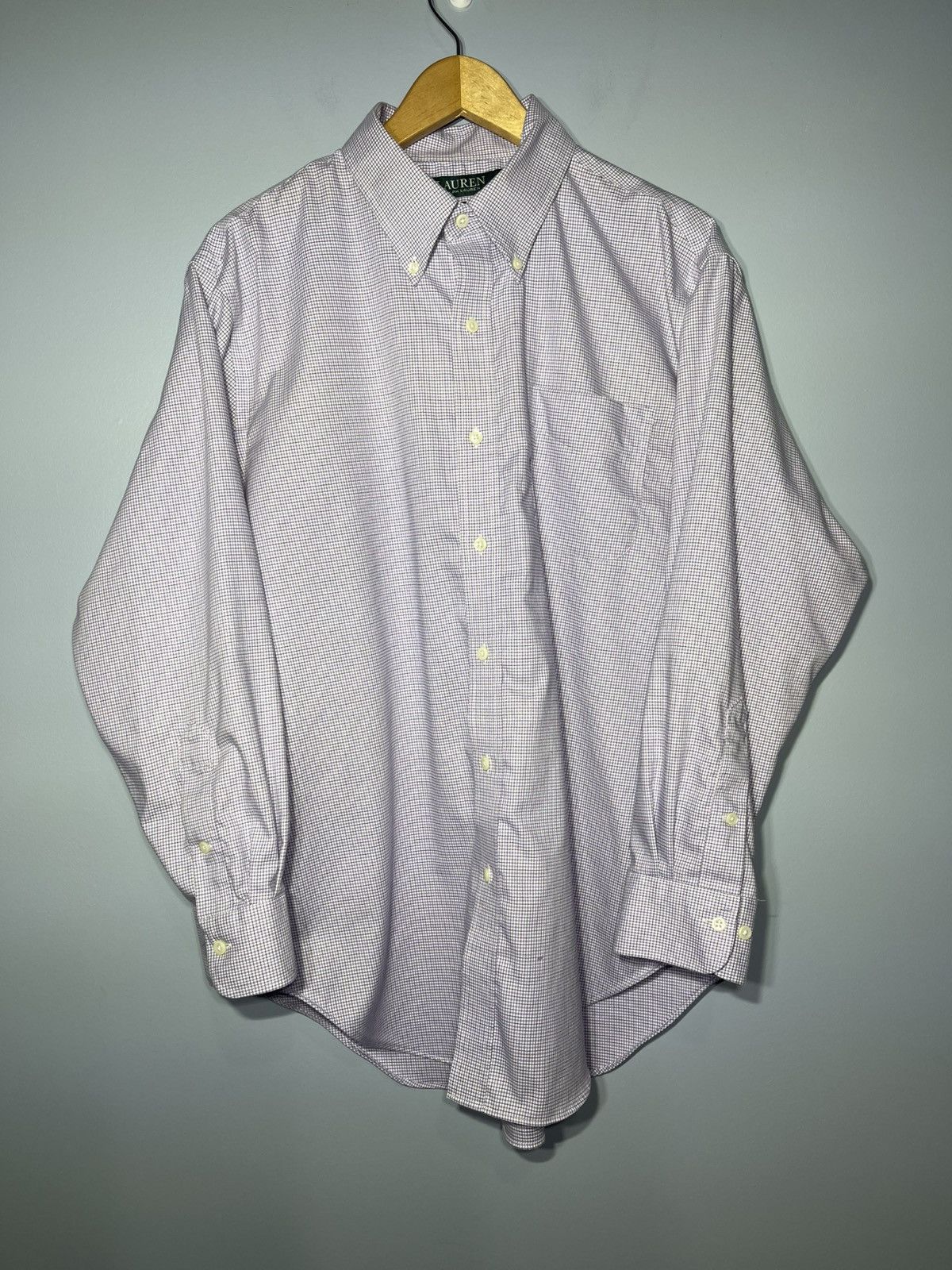 Lauren Ralph Lauren Lauren Ralph Lauren Men’s Dress Shirt Purple Sz 17-32/33 Size US XL / EU 56 / 4 - 2 Thumbnail