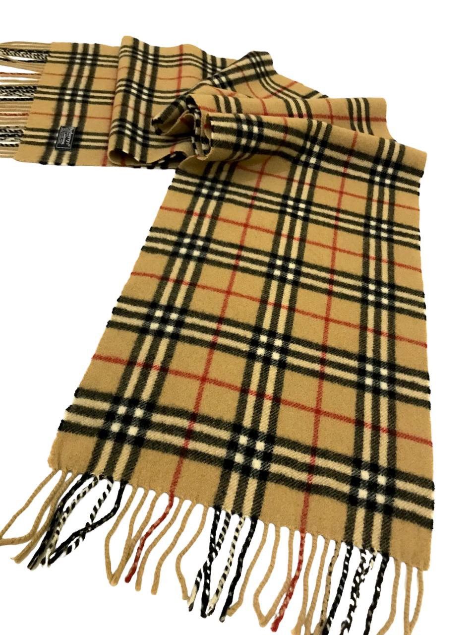 Burberry Burberrys Vintage Novacheck Scarf / Muffler Size ONE SIZE - 7 Thumbnail