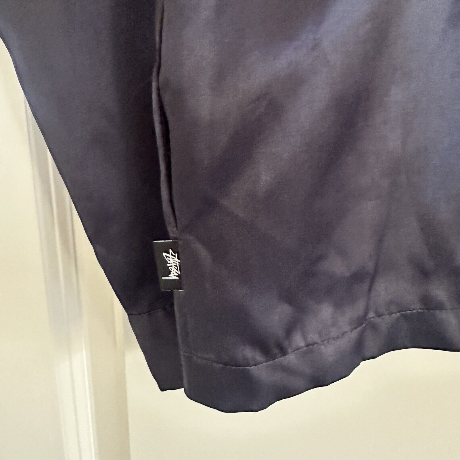 Stussy Stussy Men’s Navy Racing Jacket Satin Finish Size S Size US S / EU 44-46 / 1 - 7 Thumbnail