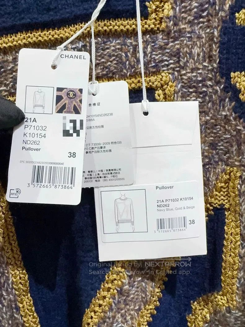 Chanel Chanel 21A Castle Series Sweater . Size US M / EU 48-50 / 2 - 2 Thumbnail