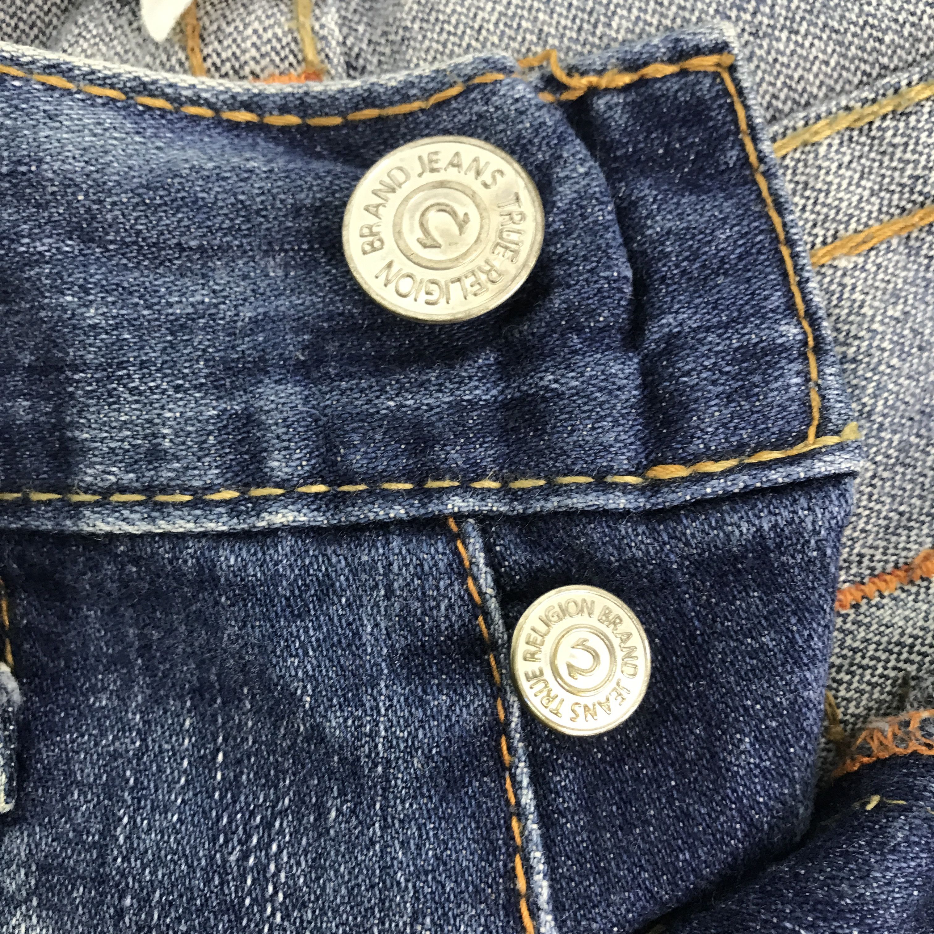 True Religion Vintage True Religon Distressed Flare Bootcut Denim Pants Size US 32 / EU 48 - 12 Thumbnail