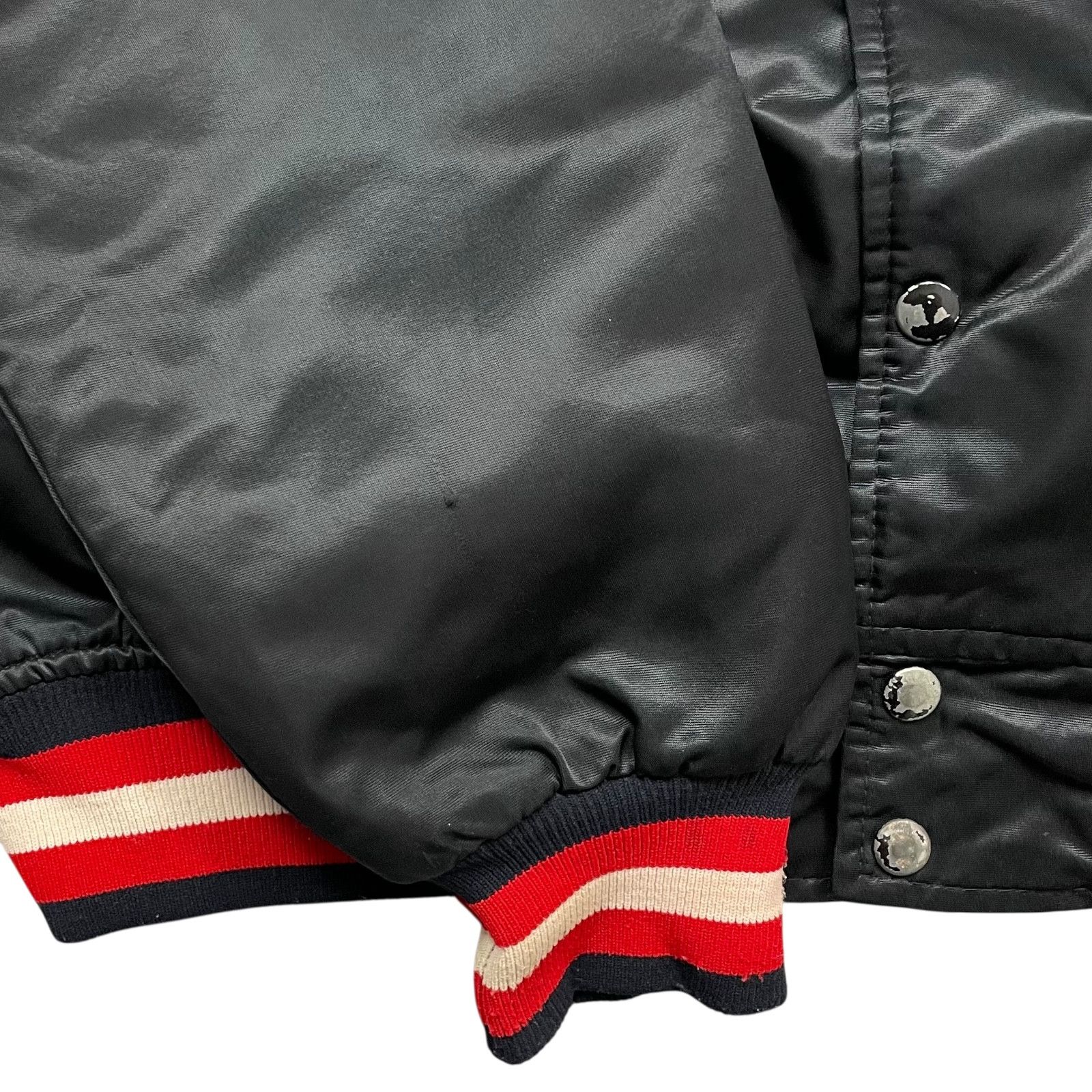 Vintage RARE 90s MILB QUAD CITIES RIVER BANDITS STARTER SATIN JACKET Size US XL / EU 56 / 4 - 8 Thumbnail