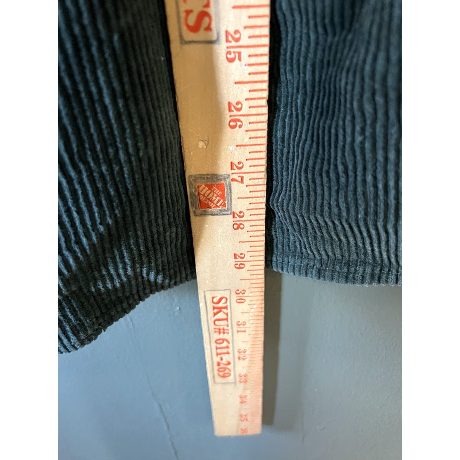 Zara Zara Green Long Sleeve Corduroy Button Up Oversized Shirt Size Medium Womens Size M / US 6-8 / IT 42-44 - 5 Thumbnail
