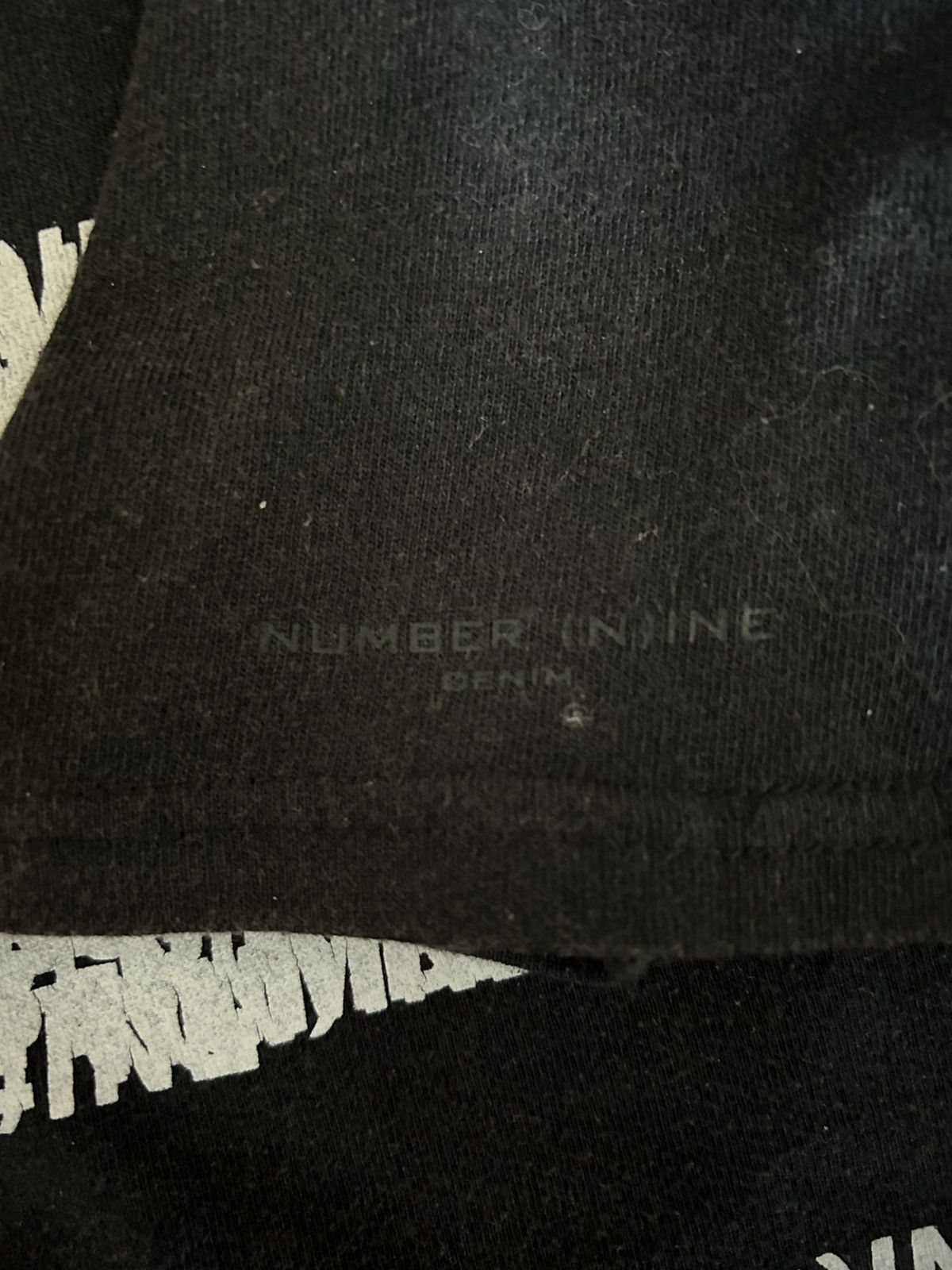 Number (N)ine NUMBER (N)INE FADED MULTI LOGO TEE Size US M / EU 48-50 / 2 - 4 Thumbnail