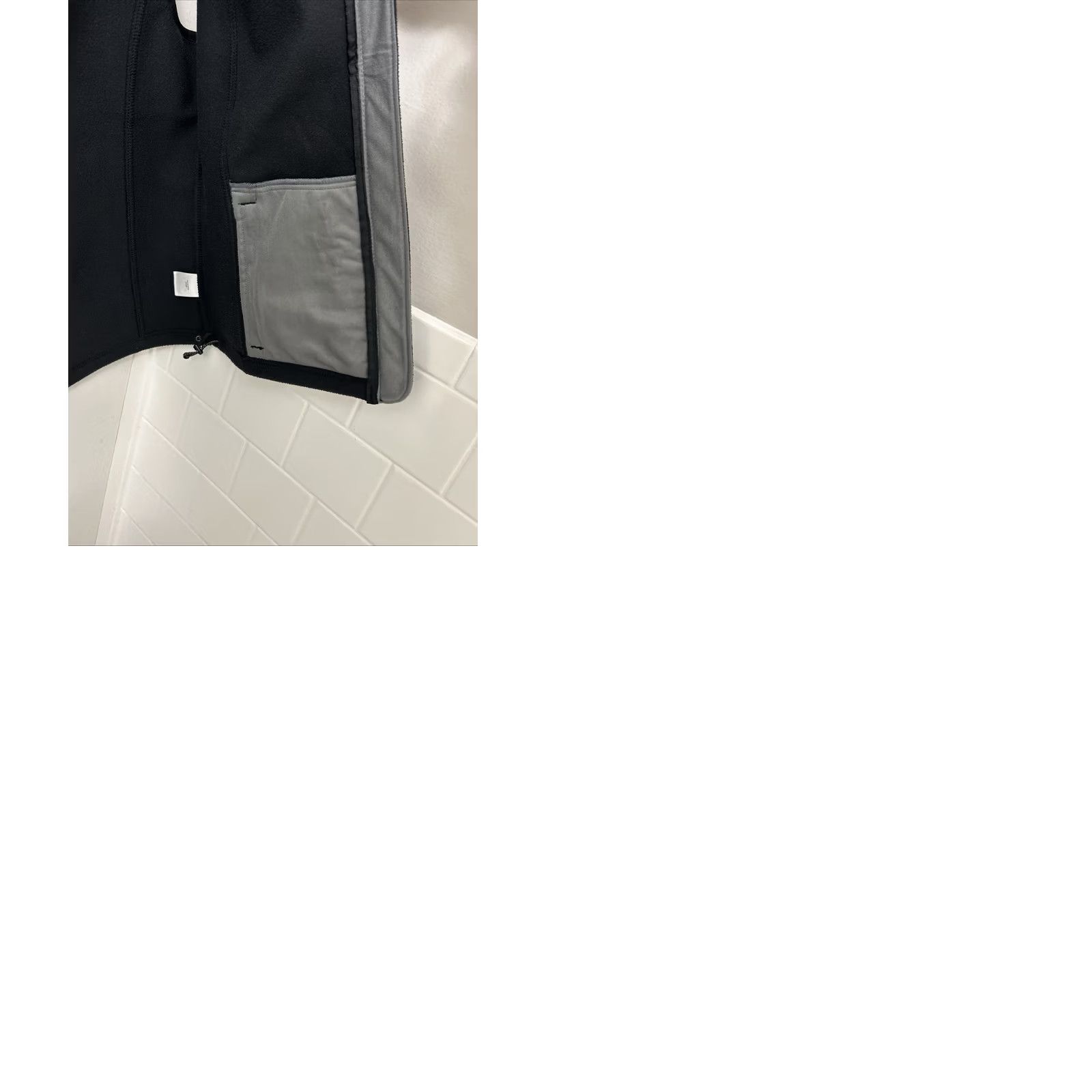 Lands' End Lands' End Outfitters Fleece Vest Womens Small Black Full Zip Avidia Bank Logo Embroidered Vest Size S / US 4 / IT 40 - 9 Thumbnail