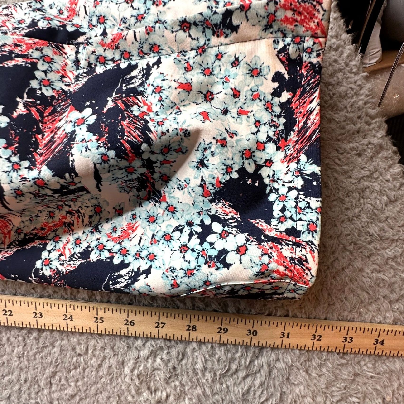 Vintage Descente Norah Ski Snowboard Pants Womens 10 Floral Blue Pink 34x31 Size 32" / US 10 / IT 46 - 5 Thumbnail
