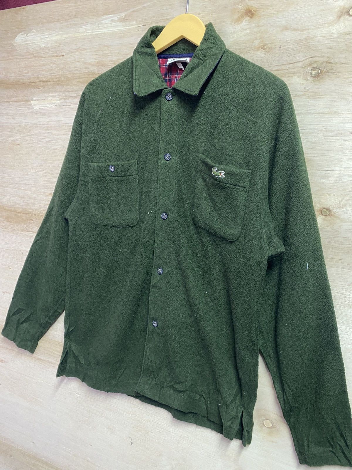 Lacoste Lacoste buttons ups fleece jacket Size US L / EU 52-54 / 3 - 2 Thumbnail