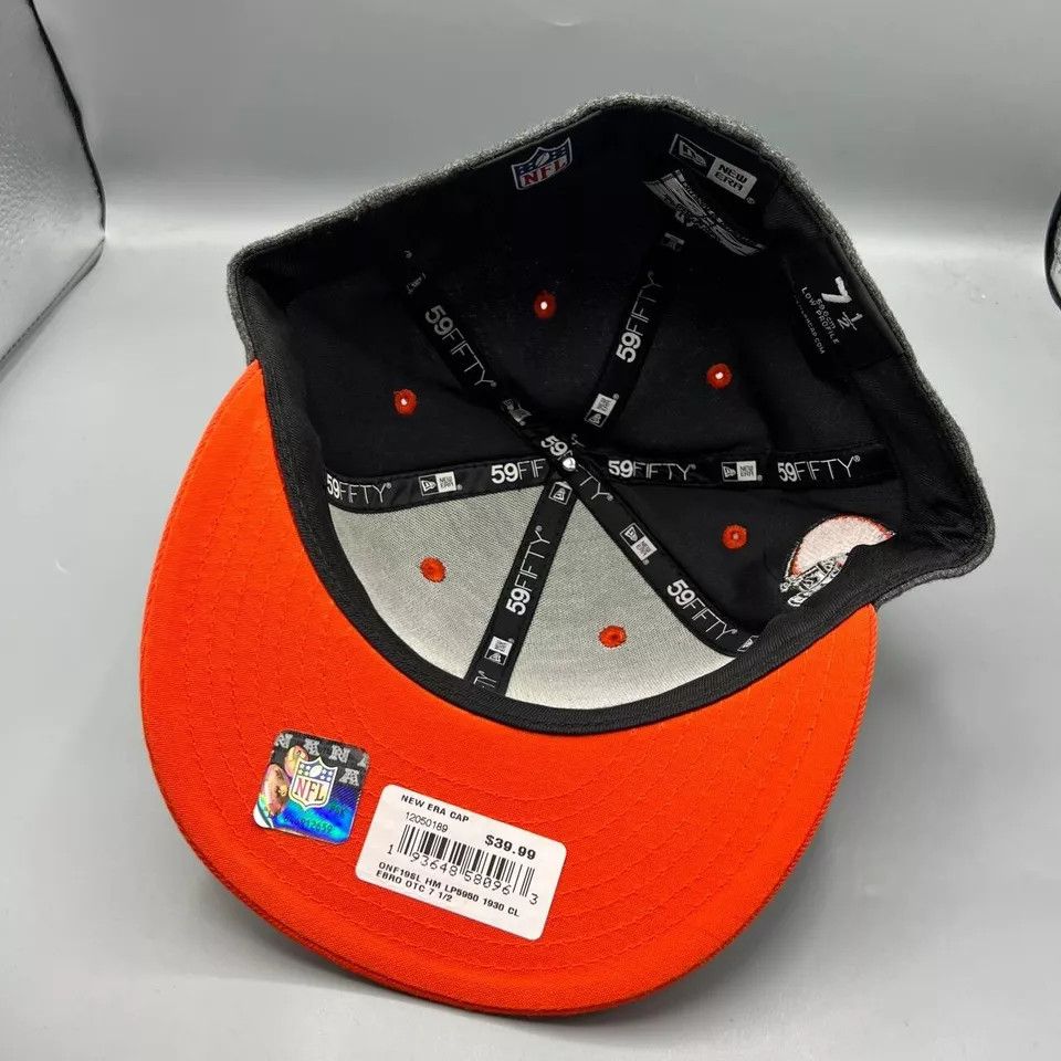New Era Cleveland Browns Hat Men 7 1/2 59Fifty New Era Fitted Cap Size ONE SIZE - 7 Thumbnail