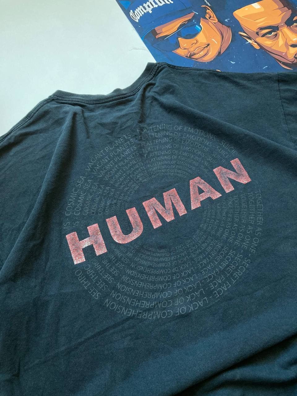 Gildan Vintage 2011 Human Death Tee Size US XL / EU 56 / 4 - 4 Thumbnail