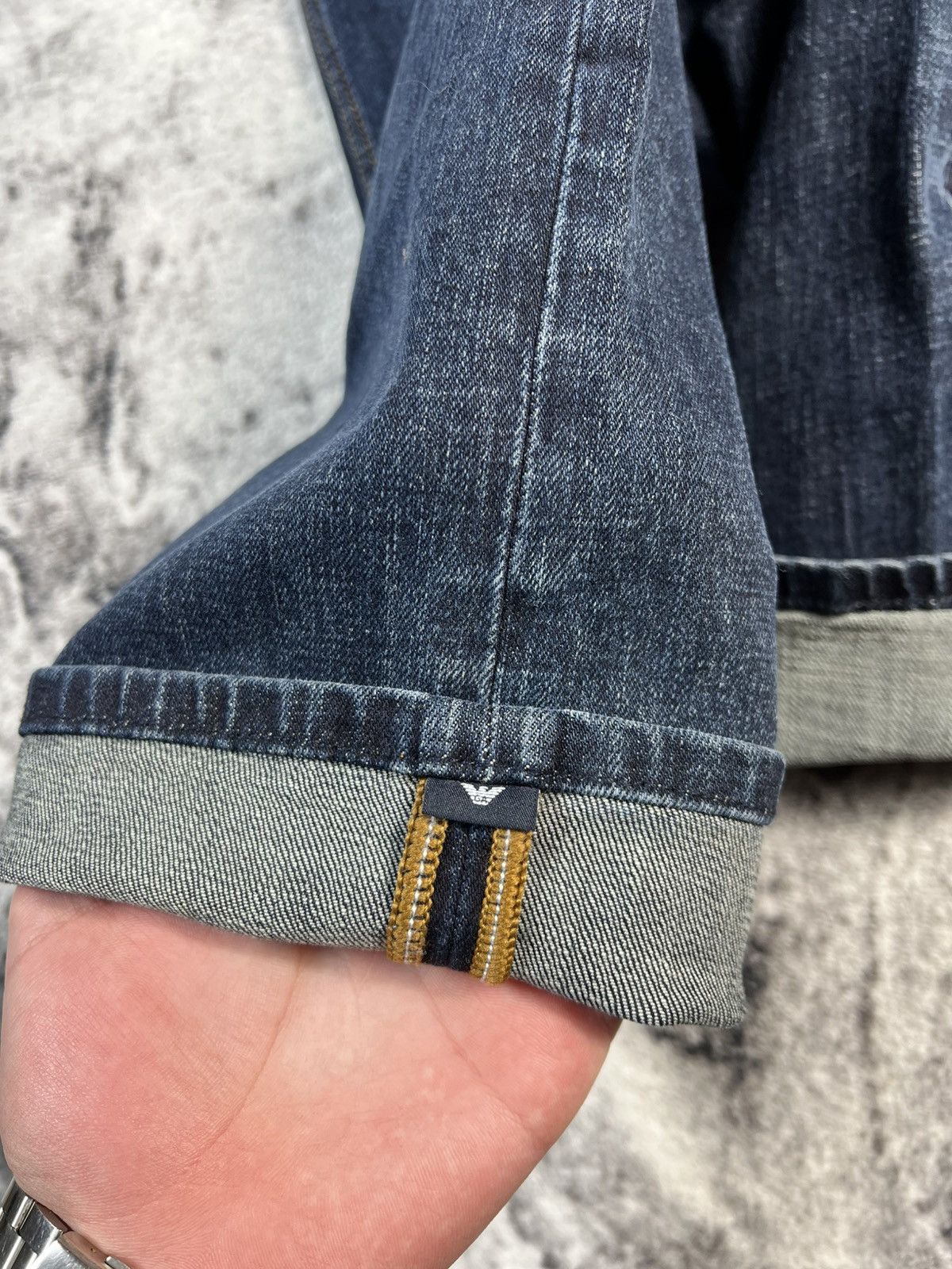 Emporio Armani Armani Jeans Selvedge Denim Size US 32 / EU 48 - 24 Thumbnail