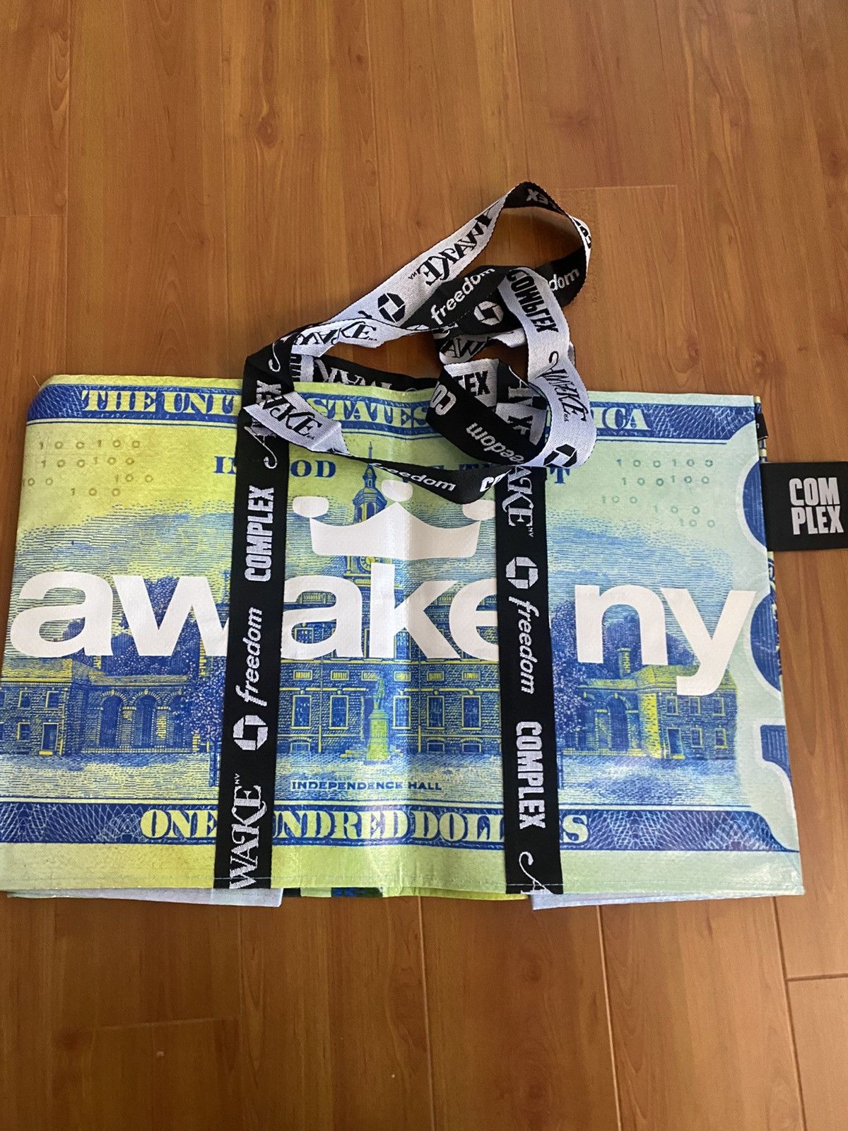 Awake NY Complexcon Exclusive Awake NY Chase Tote Bag Blue Size ONE SIZE - 2 Thumbnail