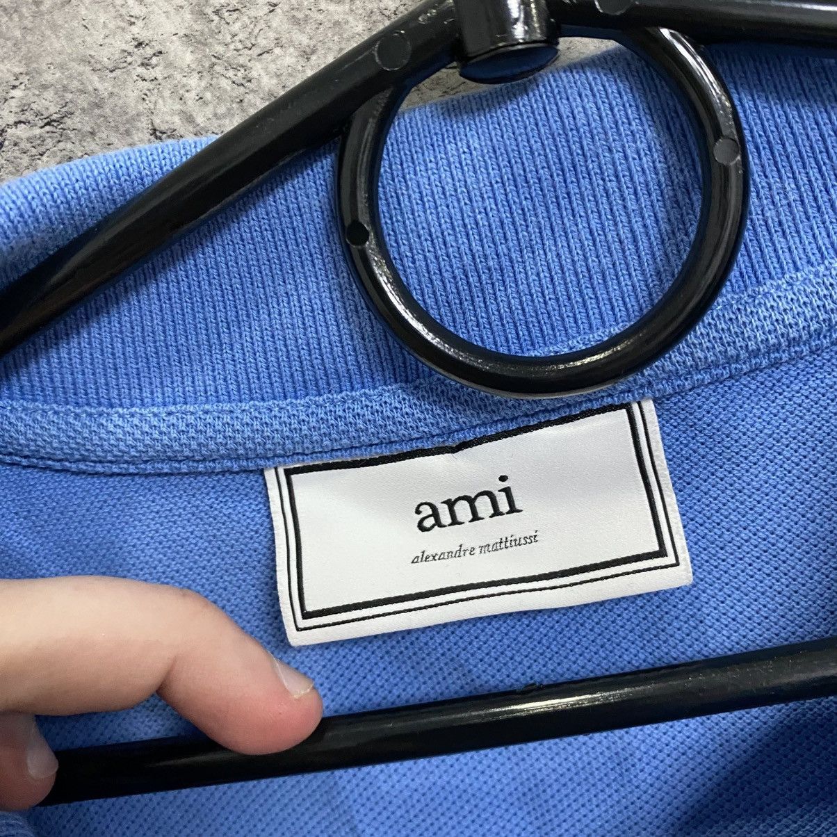 AMI Ami Paris Polo Shirt Small Logo Tee Size US L / EU 52-54 / 3 - 8 Thumbnail