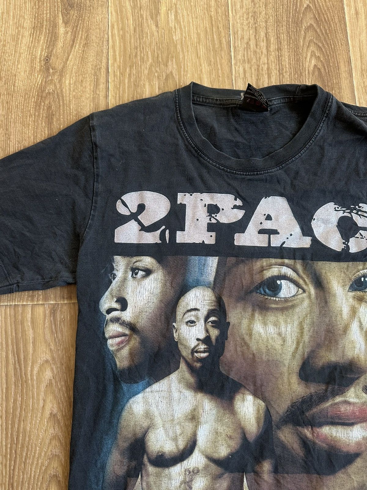 Band Tees × Rap Tees × Vintage Vintage 2Pac Rap T Shirt Size US M / EU 48-50 / 2 - 2 Thumbnail
