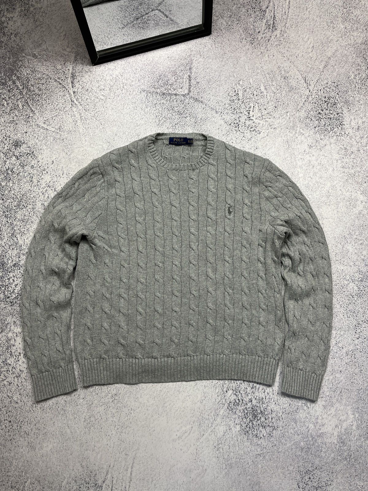 Polo Ralph Lauren Polo Ralph Lauren Cable Knit Sweater Luxury Men’s Size XL Size US XL / EU 56 / 4 - 1 Thumbnail
