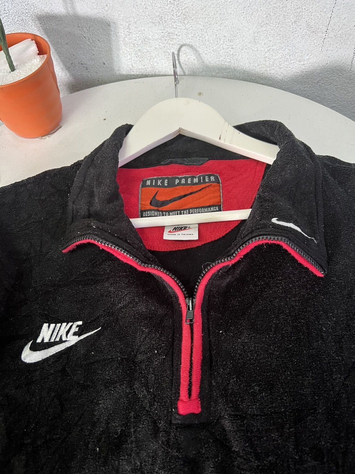 Nike × Vintage Vintage 90s Nike Half Zipper Size US M / EU 48-50 / 2 - 5 Thumbnail