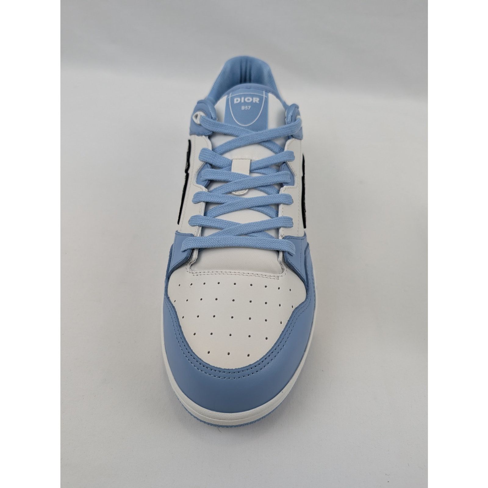 Dior o1rshd1 M-B57 LT Calf Sneakers in Light Blue Size US 12 / EU 45 - 12 Thumbnail