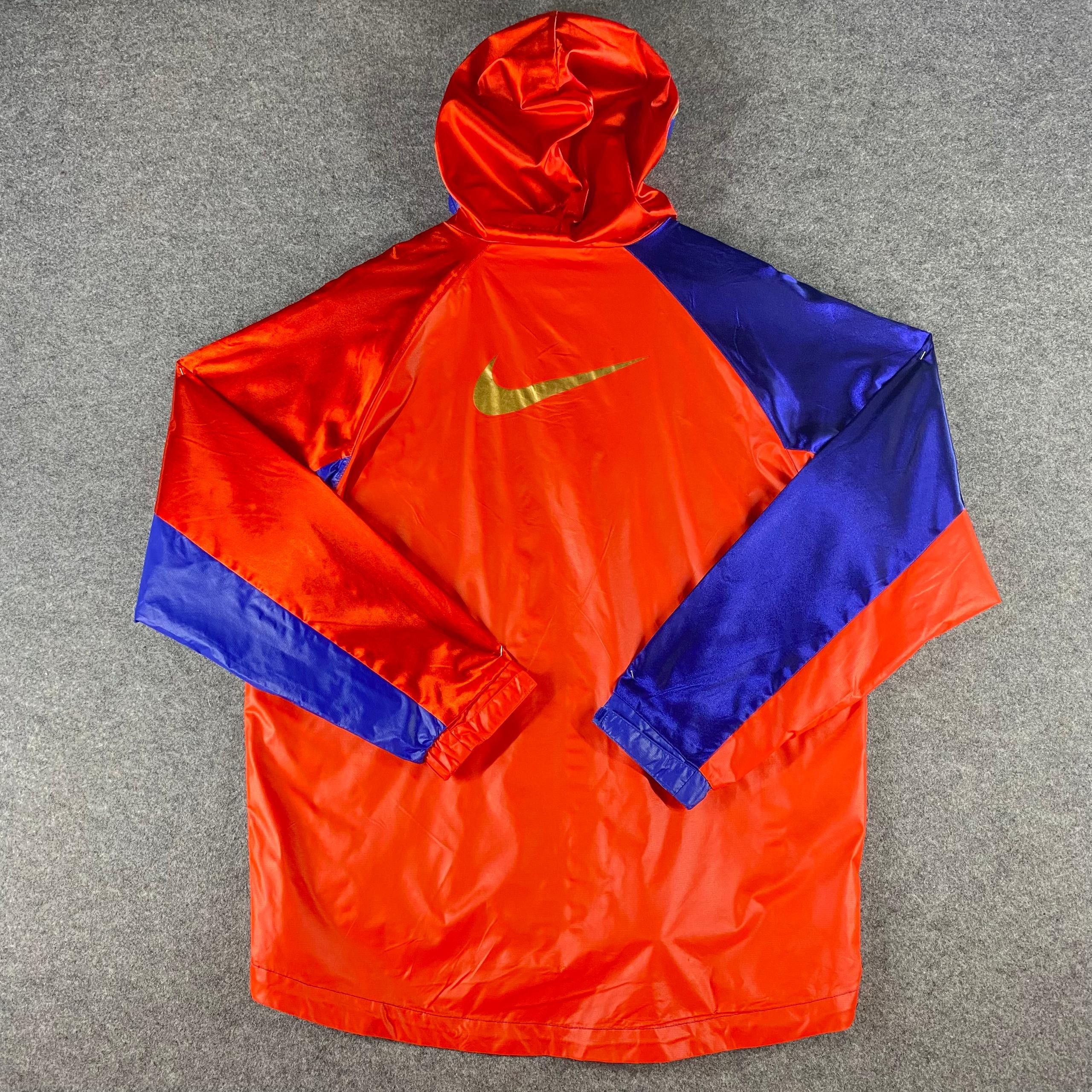 Nike Vintage 90s Nike Swoosh Small Logo Hoodies Jacket Size US XL / EU 56 / 4 - 3 Thumbnail