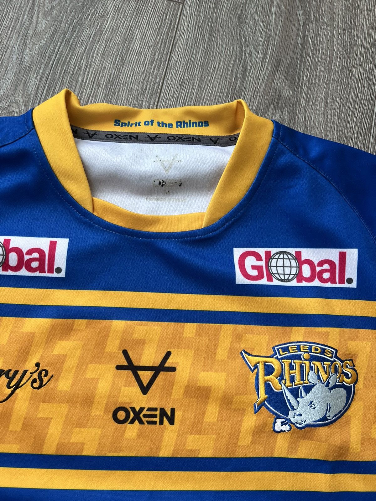 Other Oxen Leeds Rhinos Rugby Jersey Blokecore Style Size US M / EU 48-50 / 2 - 5 Thumbnail