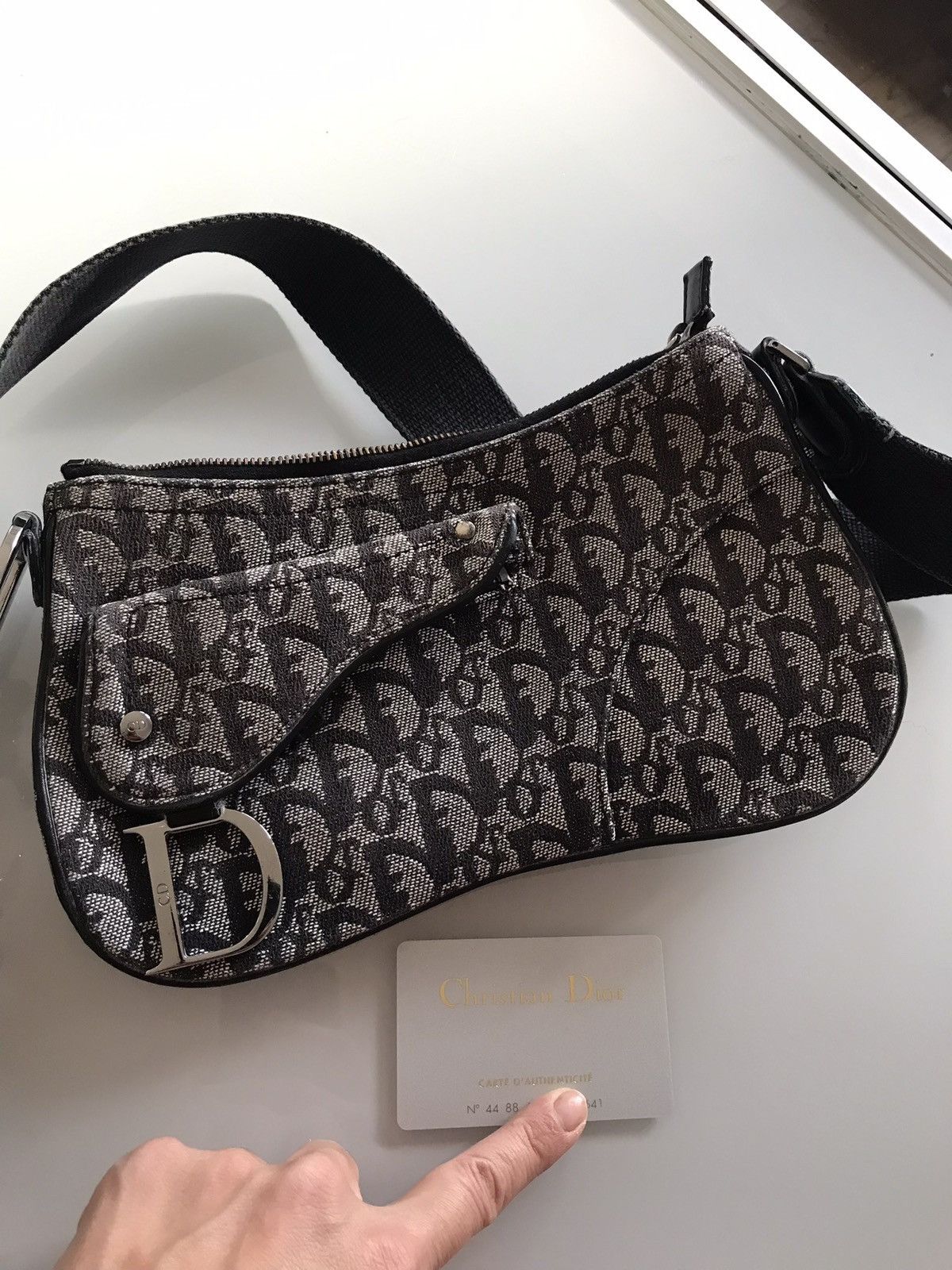 Dior CHRISTIAN DIOR Saddle monogram bag Size ONE SIZE - 10 Thumbnail
