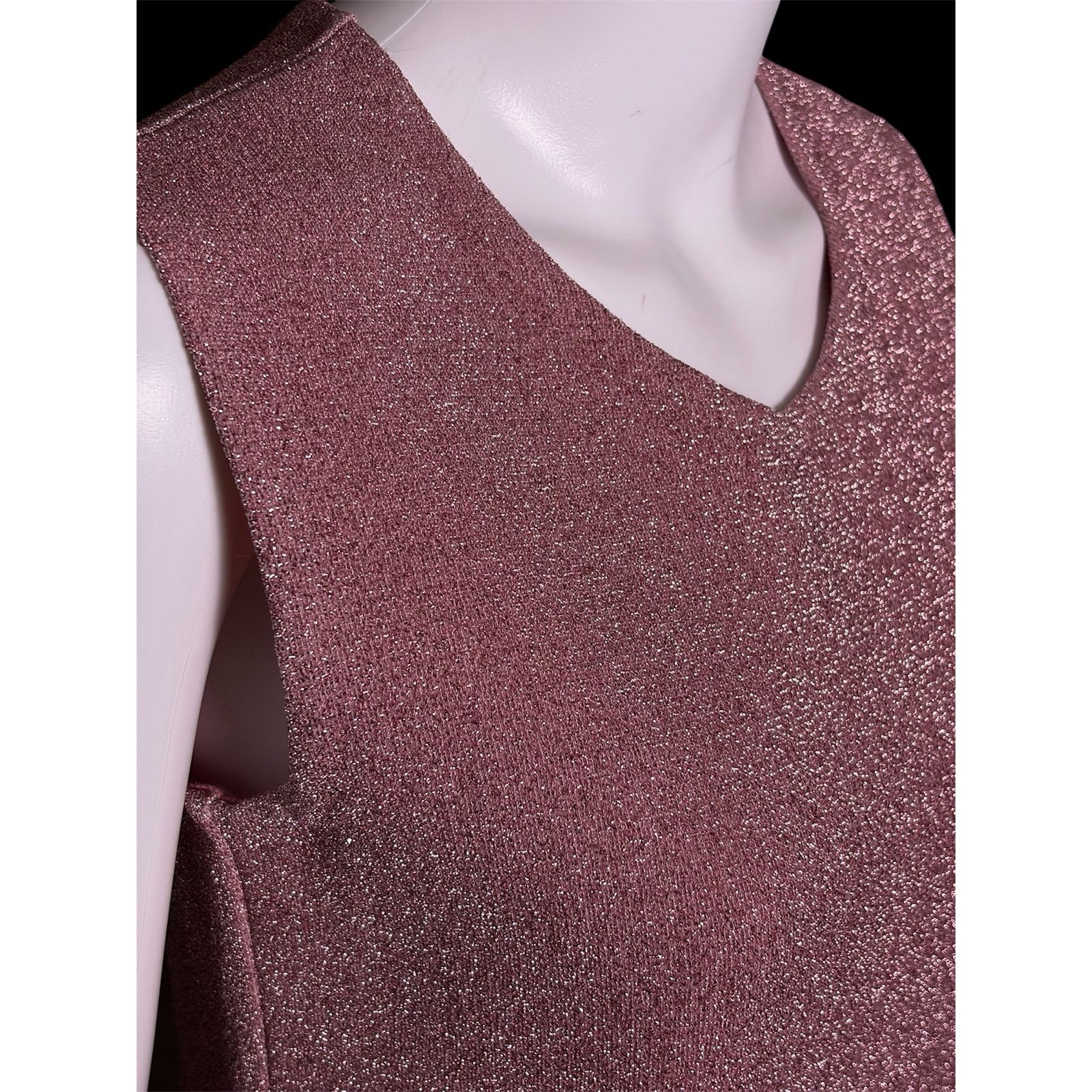 Louis Vuitton Y2K Louis Vuitton 2008 Marc Jacobs Pink Lurex Knit Tank Top Size M / US 6-8 / IT 42-44 - 6 Thumbnail