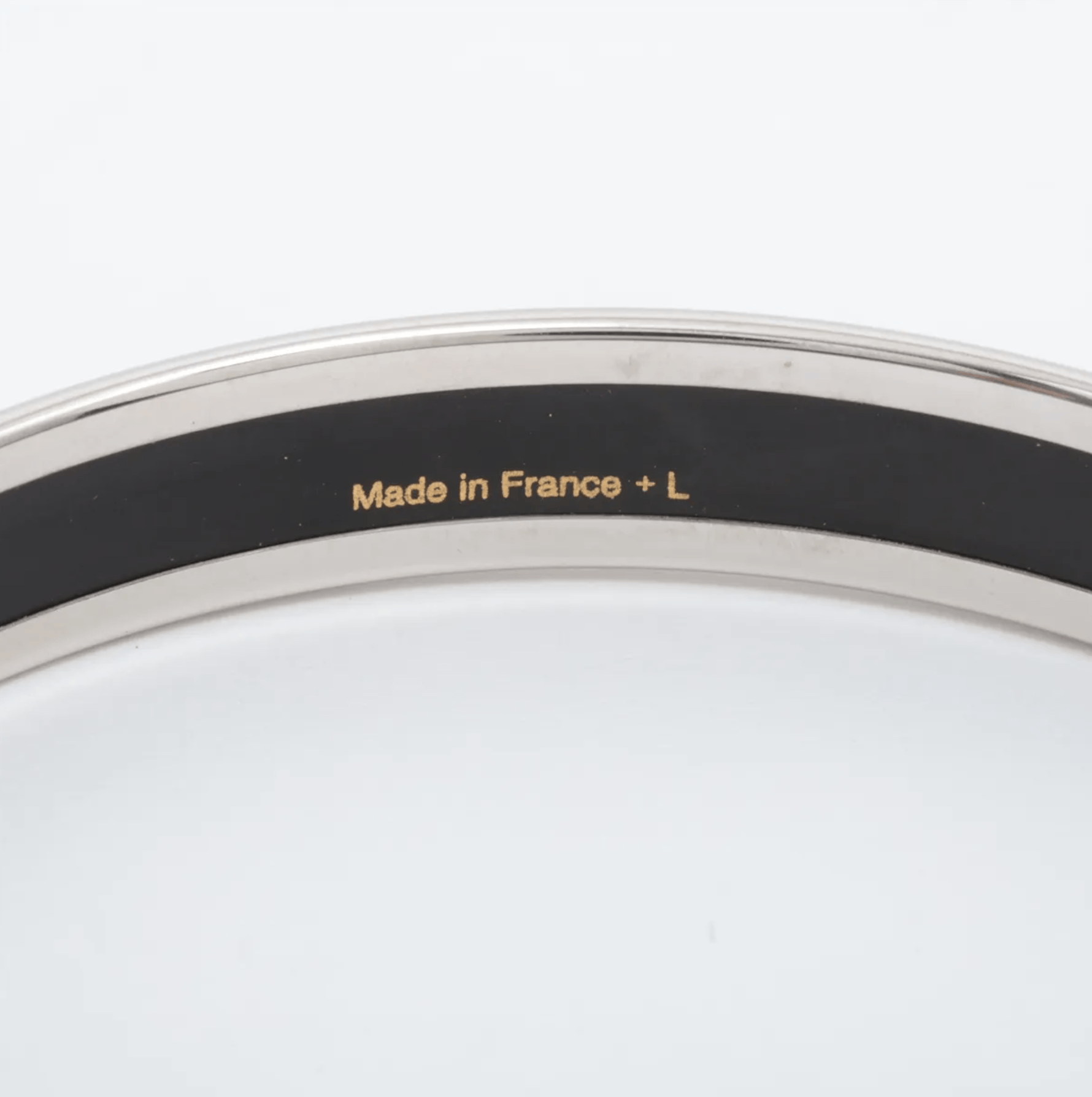 Hermes Hermes Black Balcons du Guadalquivir Bangle Size ONE SIZE - 6 Thumbnail