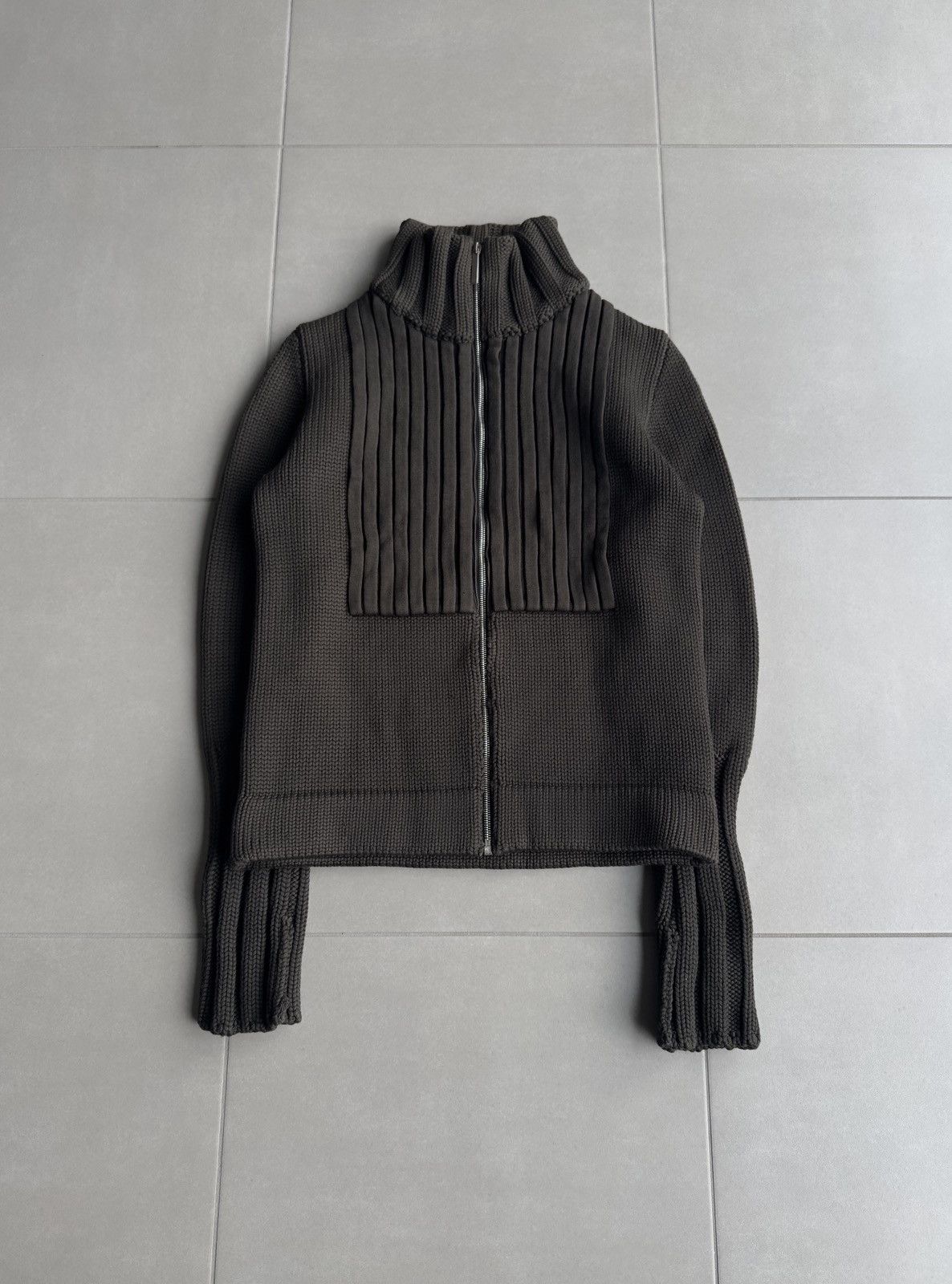 Dior × Hedi Slimane Dior Homme AW02 “Reflexion” panelled divers knit Size US S / EU 44-46 / 1 - 2 Thumbnail