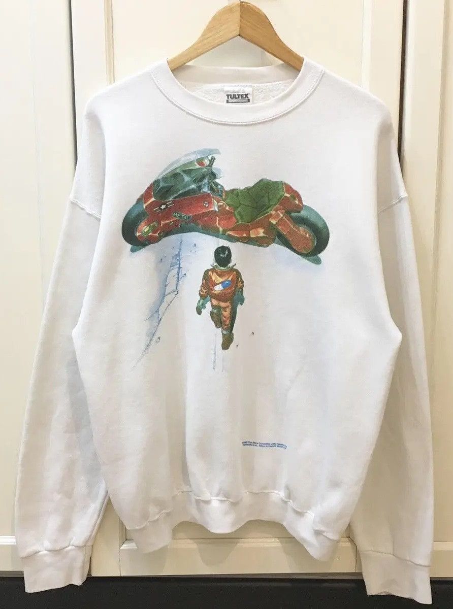 Japanese Brand Japanese Brand × Tultex × Vintage Akira OG Design Sweatshirt Size US L / EU 52-54 / 3 - 1 Thumbnail